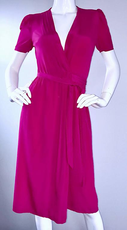 diane von furstenberg pink dress
