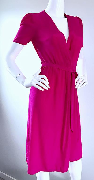 diane von furstenberg pink dress