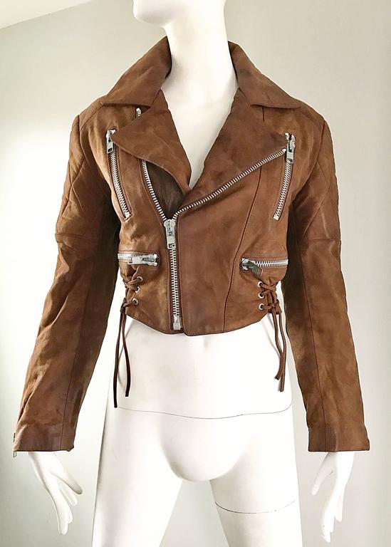 vintage north beach leather jacket 