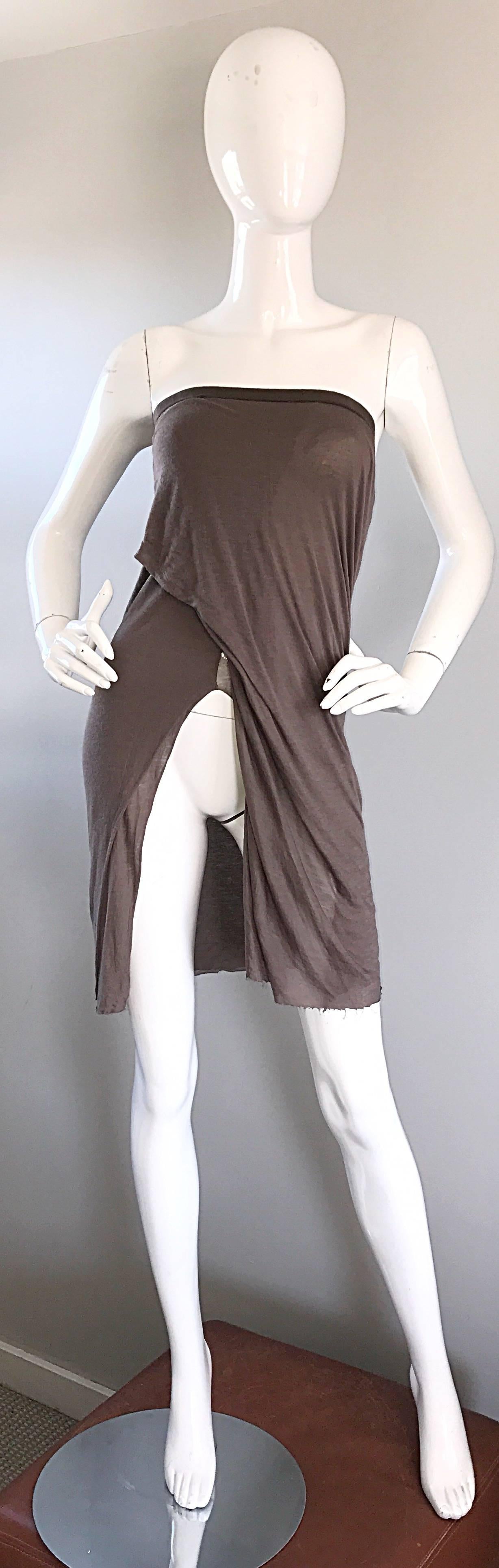 brown bodycon skirt