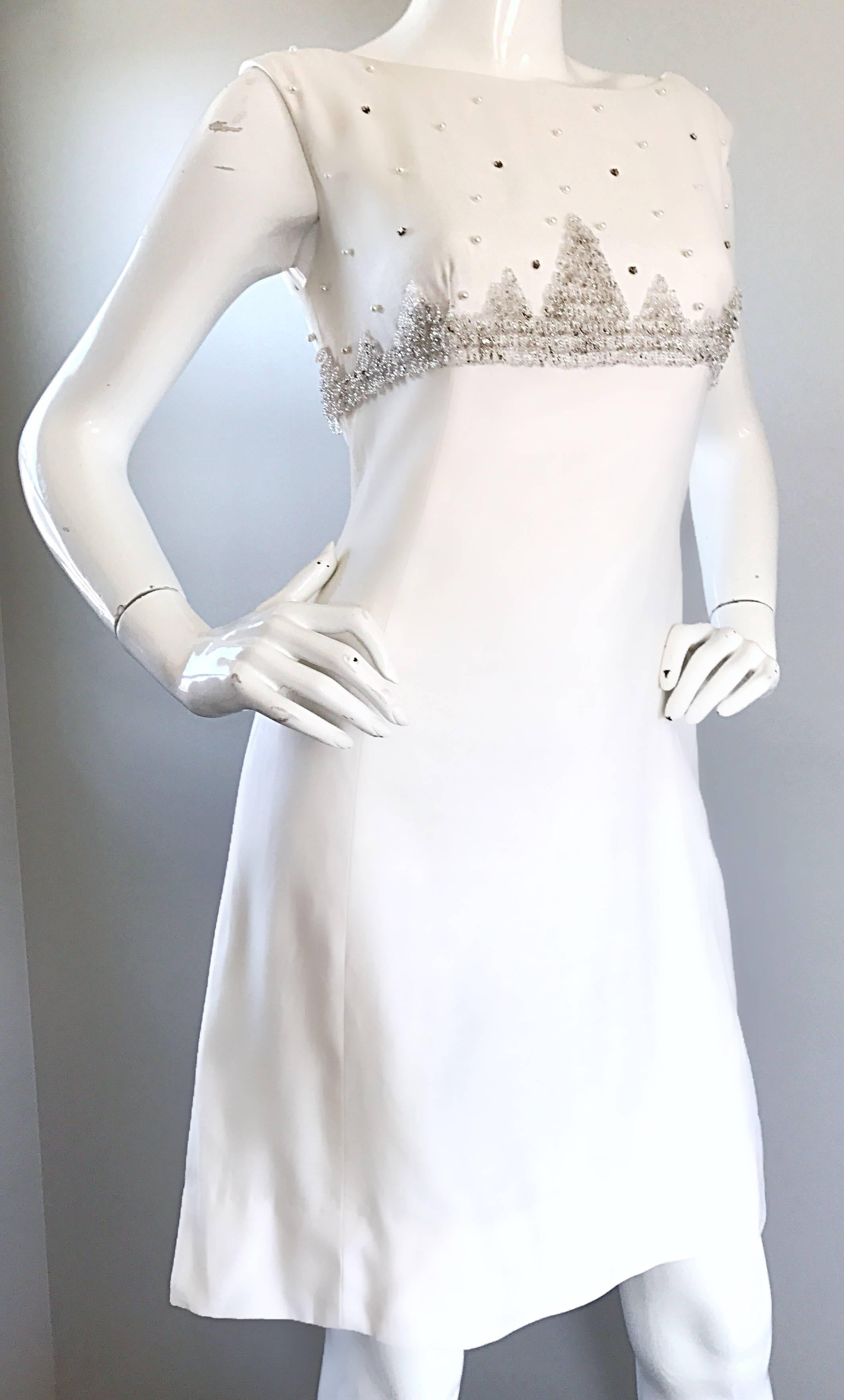 white linen a line dress