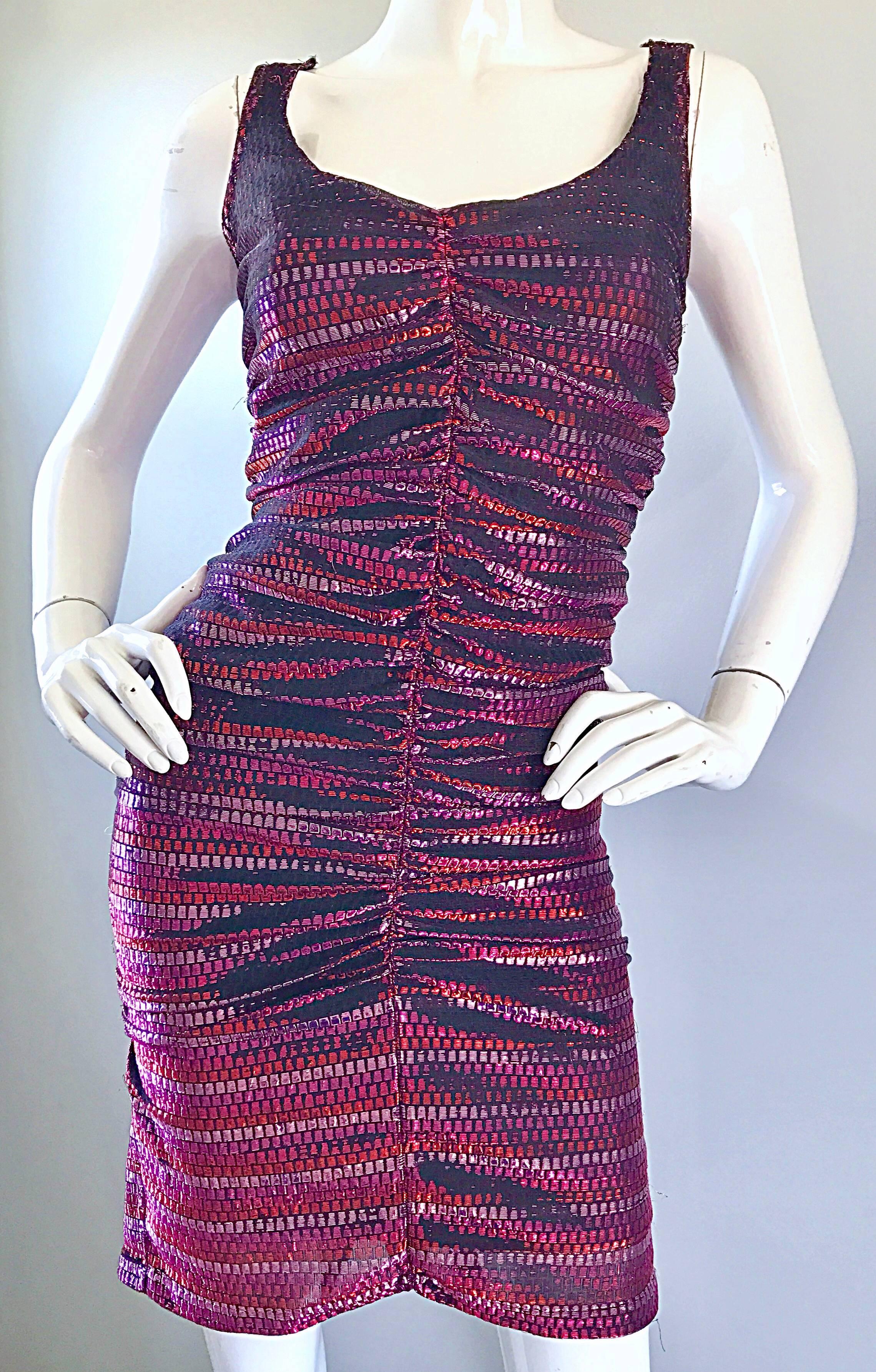 vintage disco dress