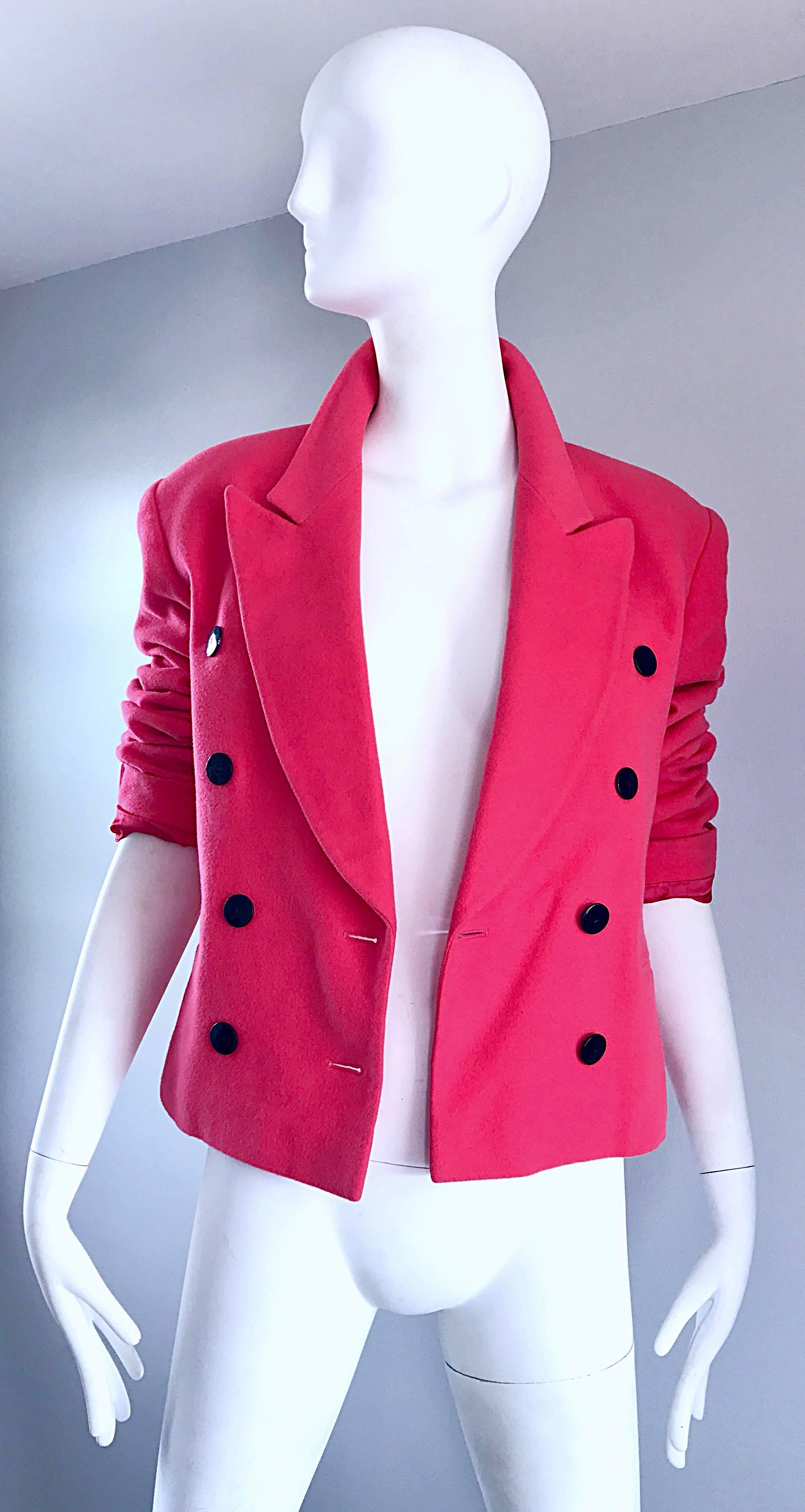 escada pink jacket