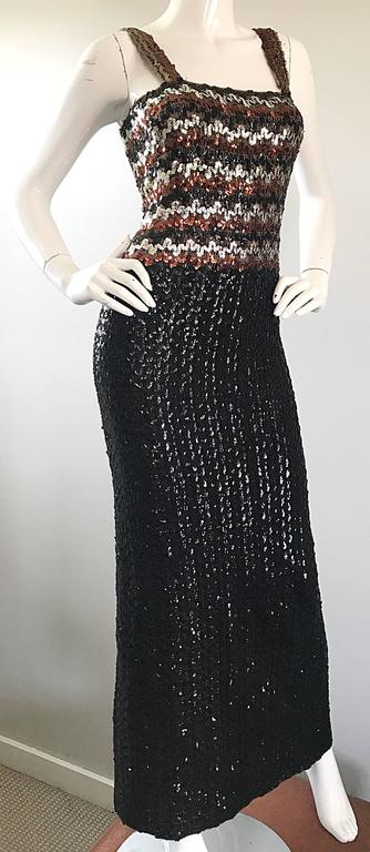 vintage 70s evening dress