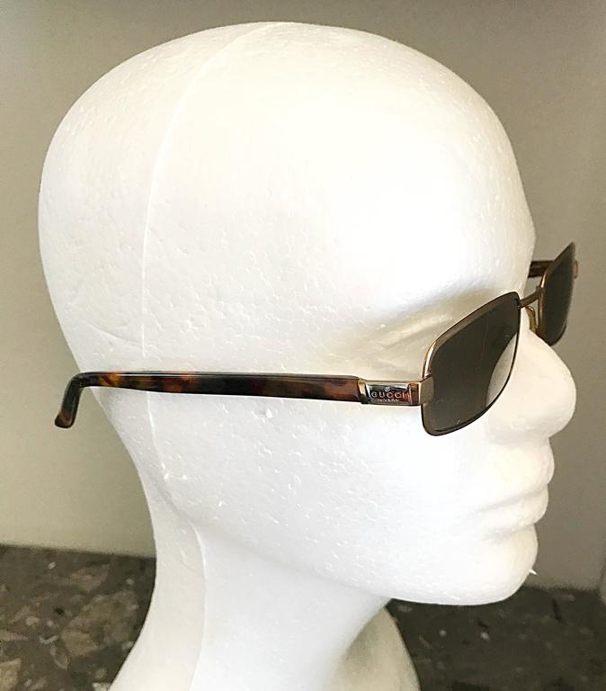 Tom Ford for Gucci Unisex GG 1371/S 90s Vintage Tortoiseshell