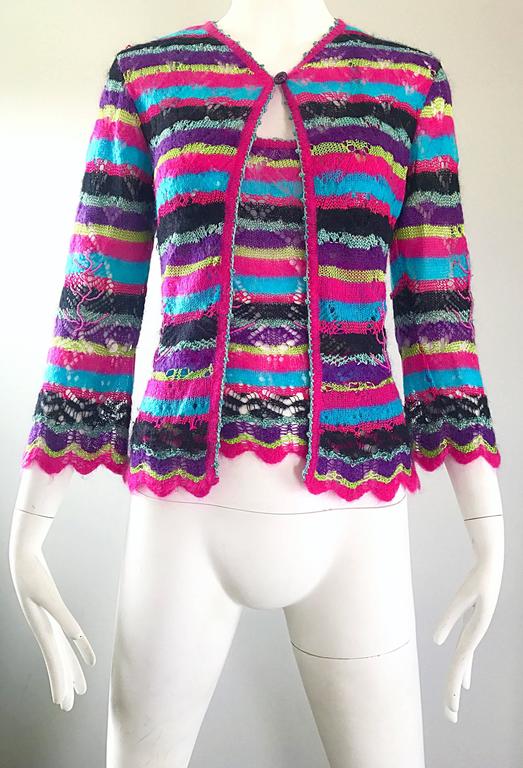 1990s Christian Lacroix Beaded Mohair 