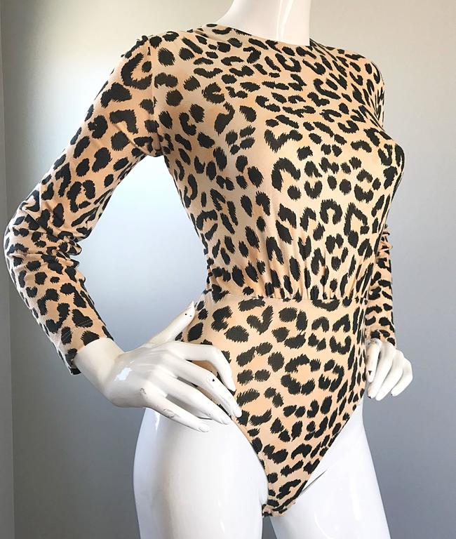 1990s Escada by Margaretha Ley Leopard Cheetah Print Vintage 90s Cotton ...