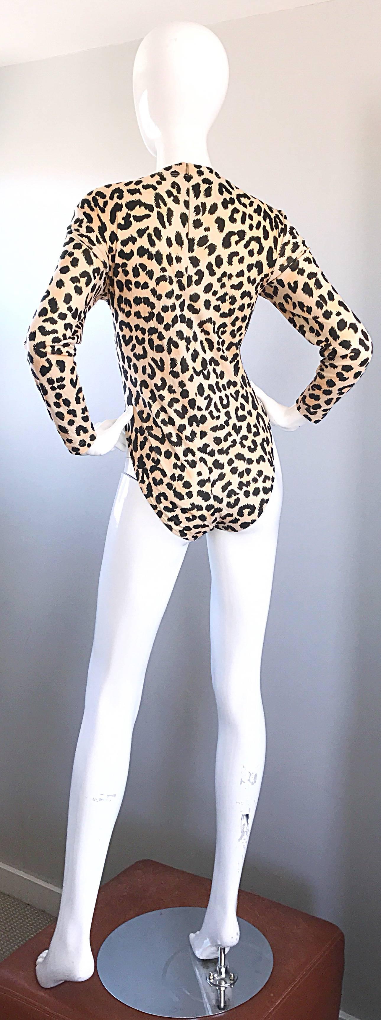 cheetah print body suit