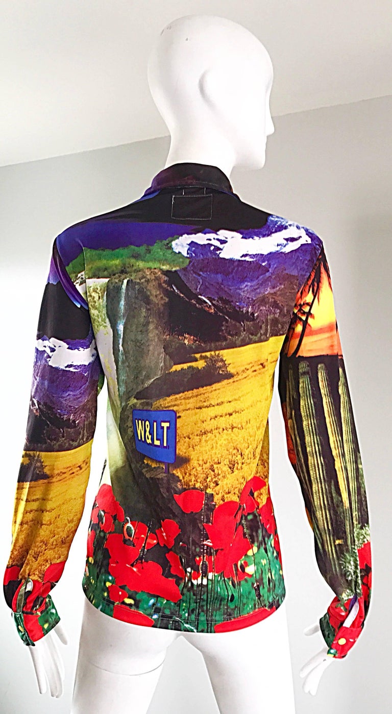 Walter Van Beirendonck Walter Van Beirendonck 1996 western button-up
