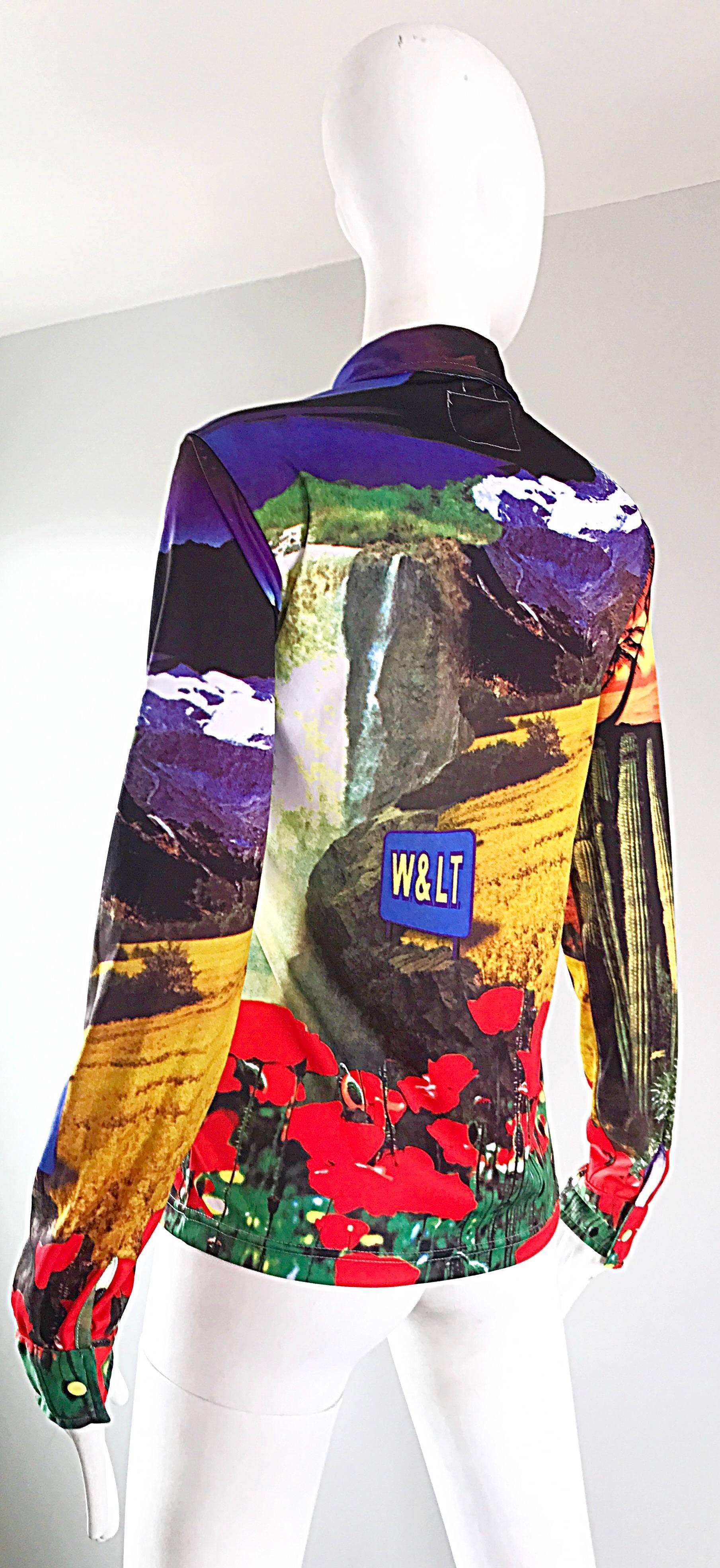 Rare 1990s Walter Van Beirendonck Photo Reel 90s Vintage Unisex Novelty Shirt For Sale 1
