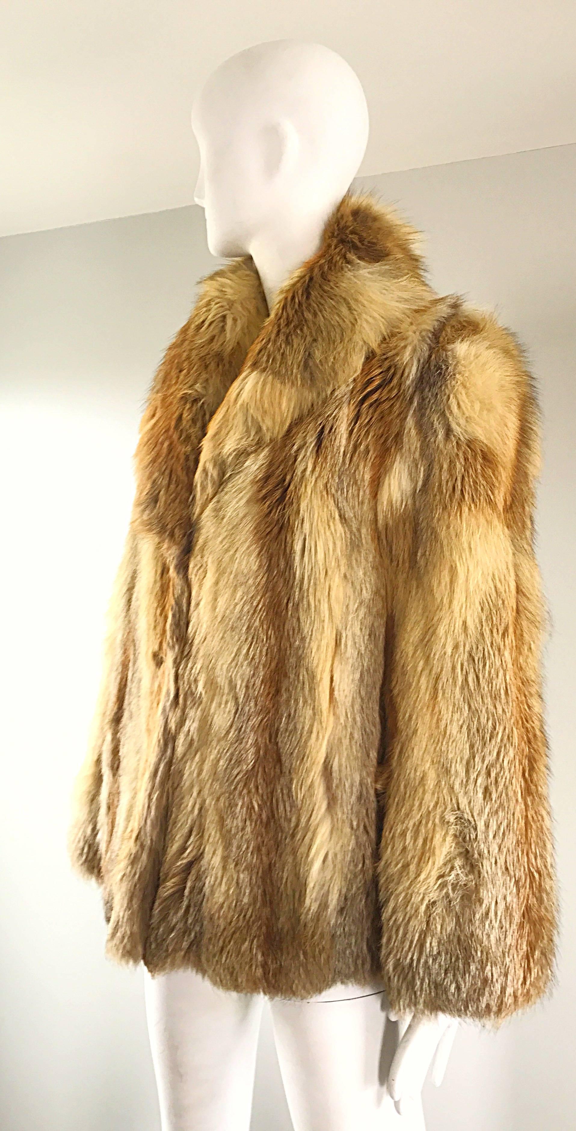 fox fur coat vintage