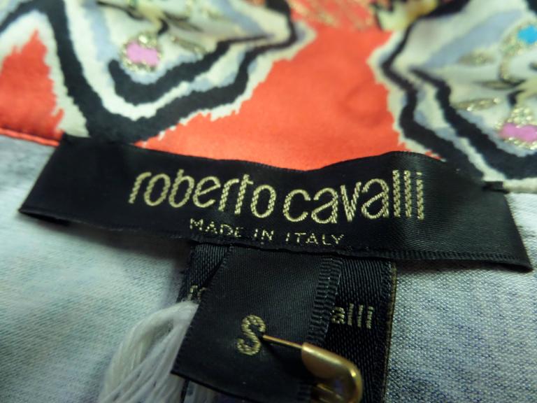 Roberto Cavalli Oriental Style Top at 1stDibs