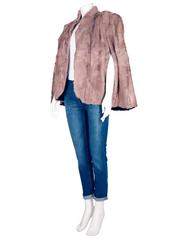 1940s Taupe Goat Fur Coat