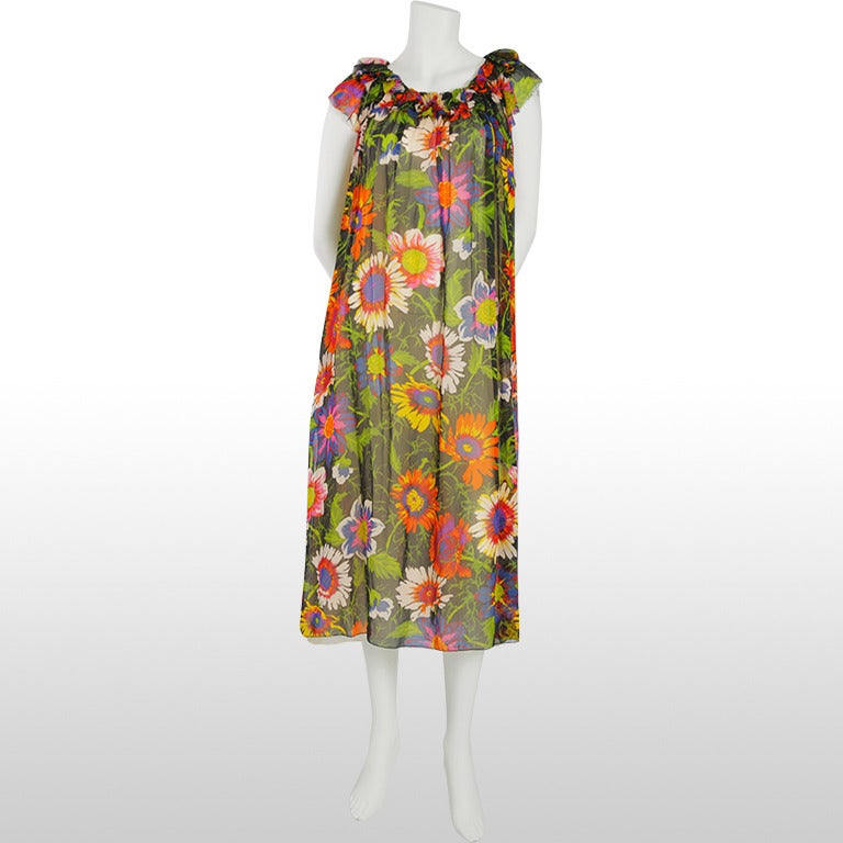 Viktor & Rolf Floral Dress In Excellent Condition In London, GB