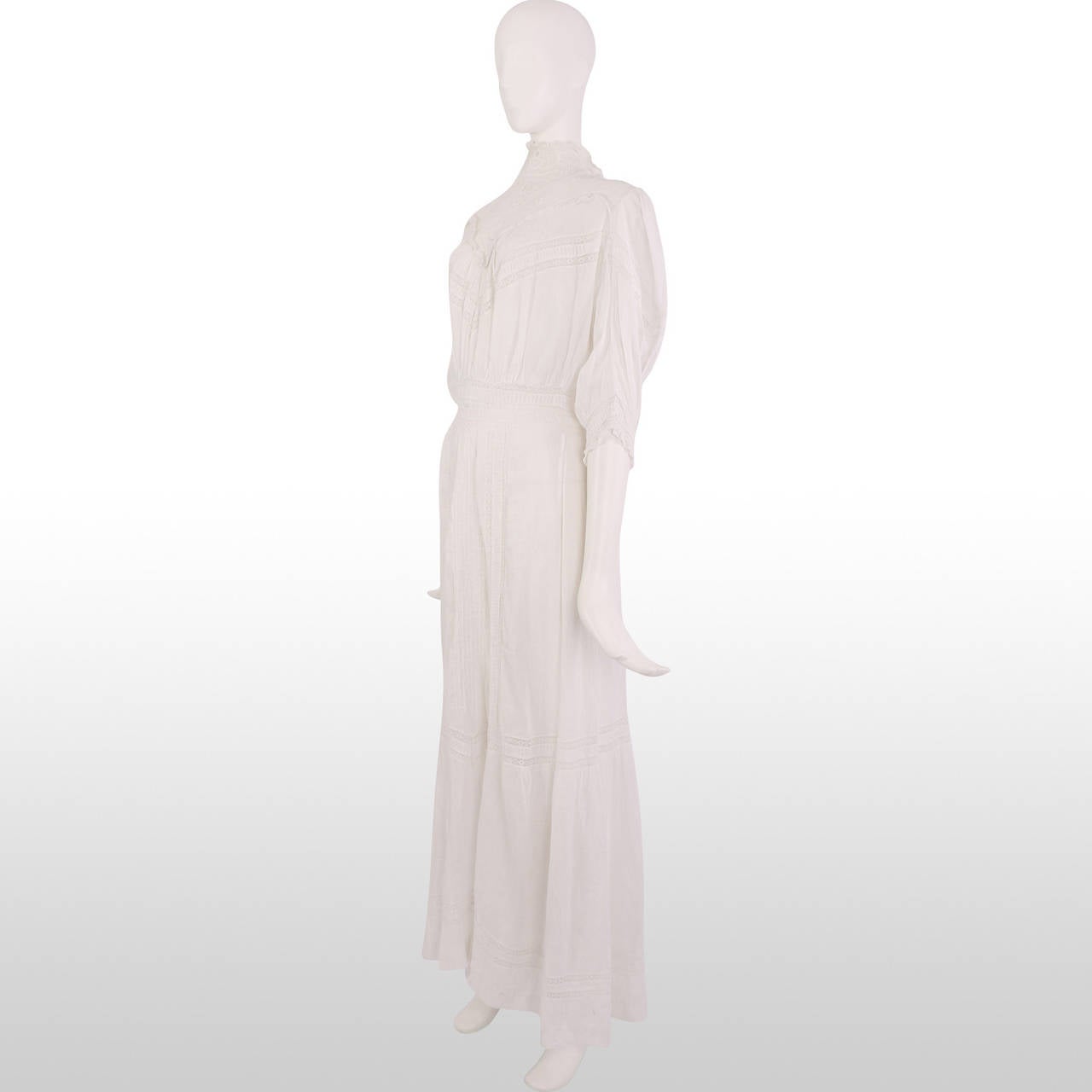 victorian white dress