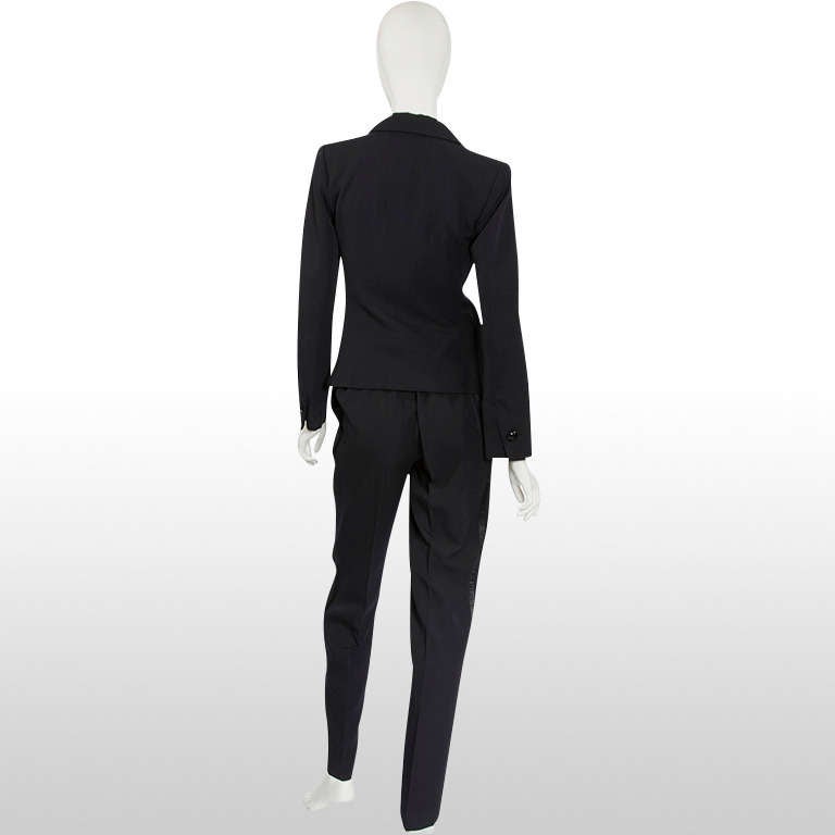 ysl le smoking suit