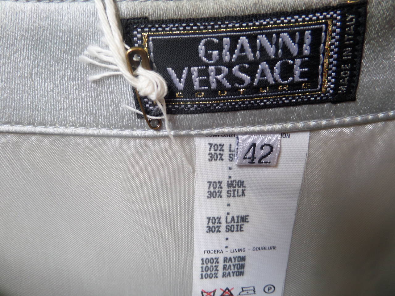 Gianni Versace Gem Print Skirt For Sale 2