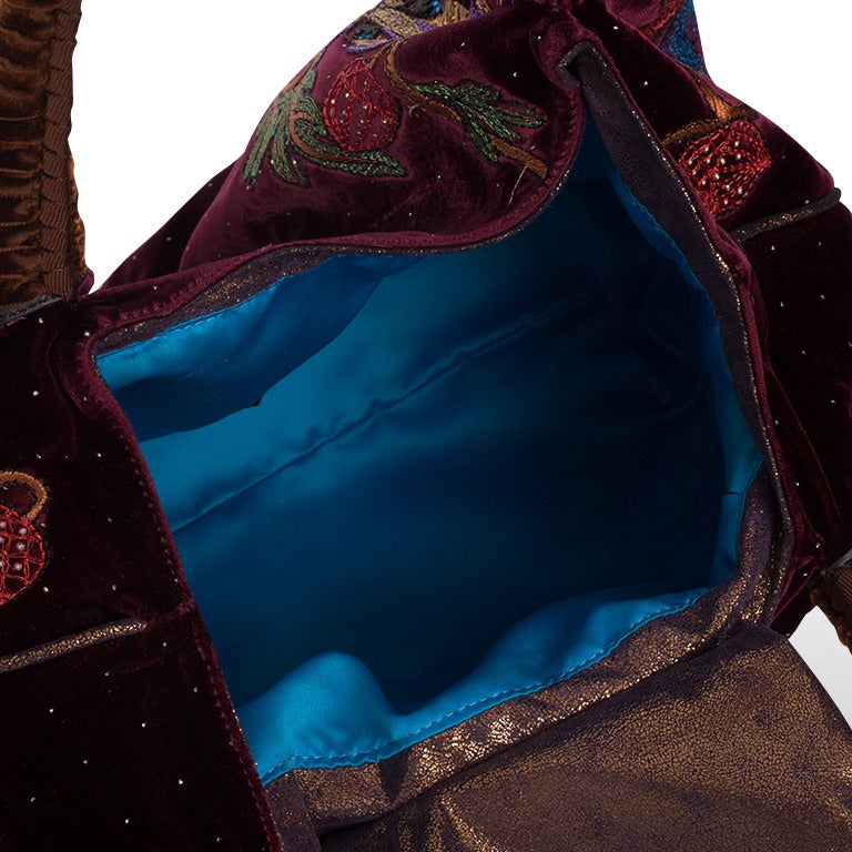 2005 Limited Edition Fendi Squirrel Velvet Spy Bag 4