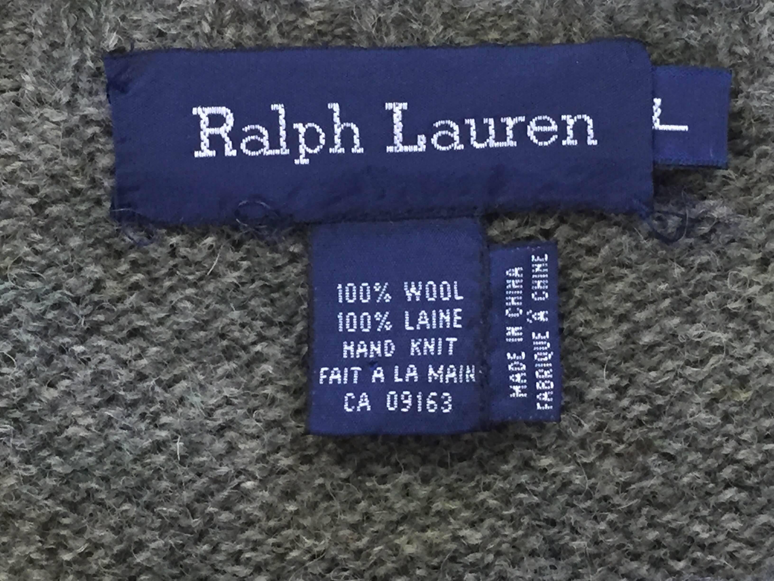 Ralph Lauren Scottie Motif Sweater For Sale 1