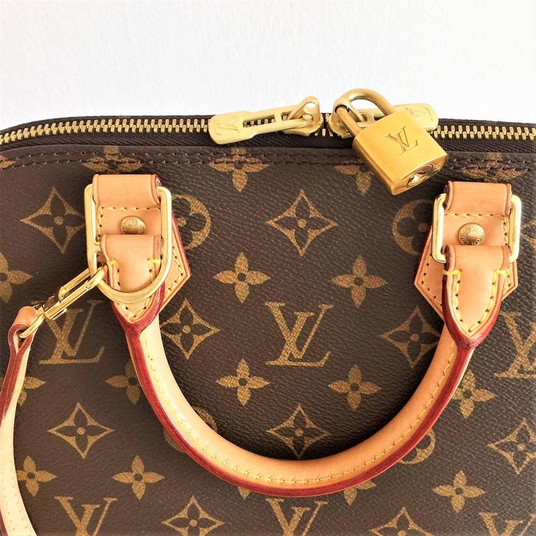 Louis Vuitton Monogram Speedy 30 Hand Shoulder Crossbody Bag Added