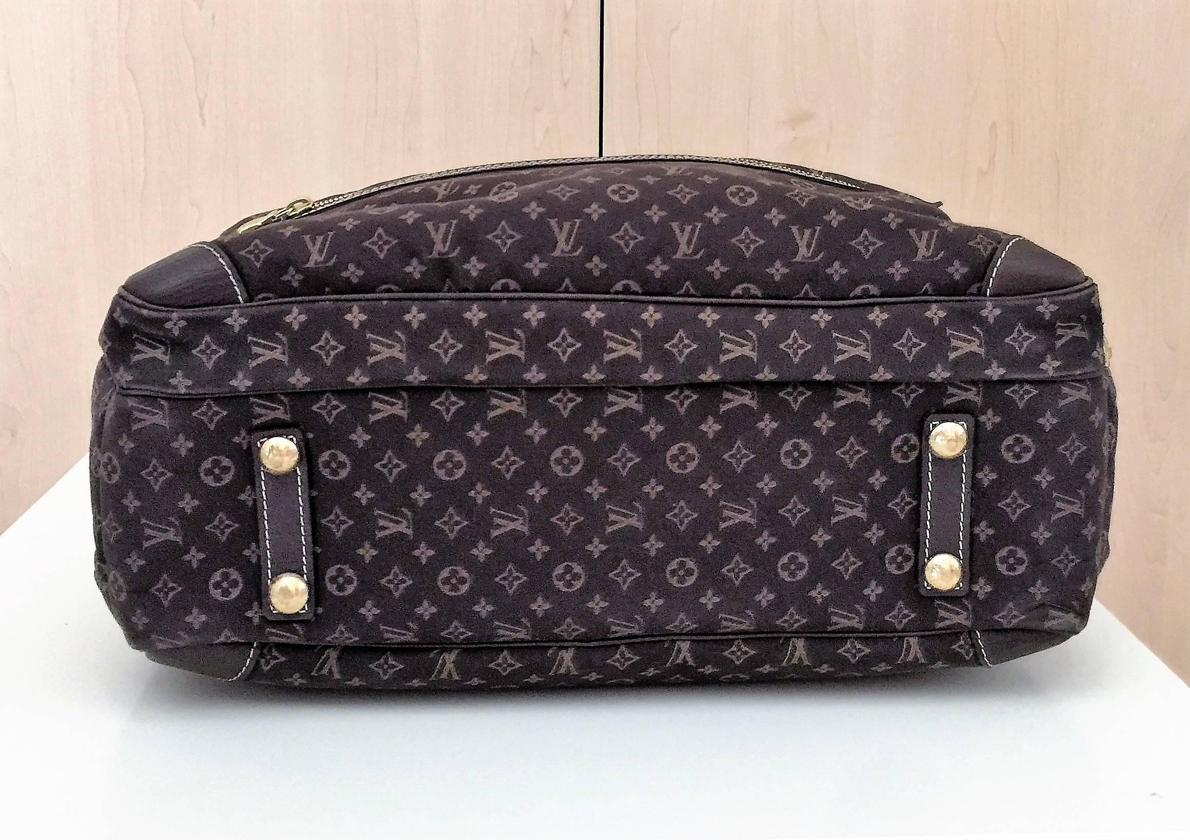 Louis Vuitton Mini Lin Sac a Langer Diaper Shoulder Bag Ebene For Sale 1
