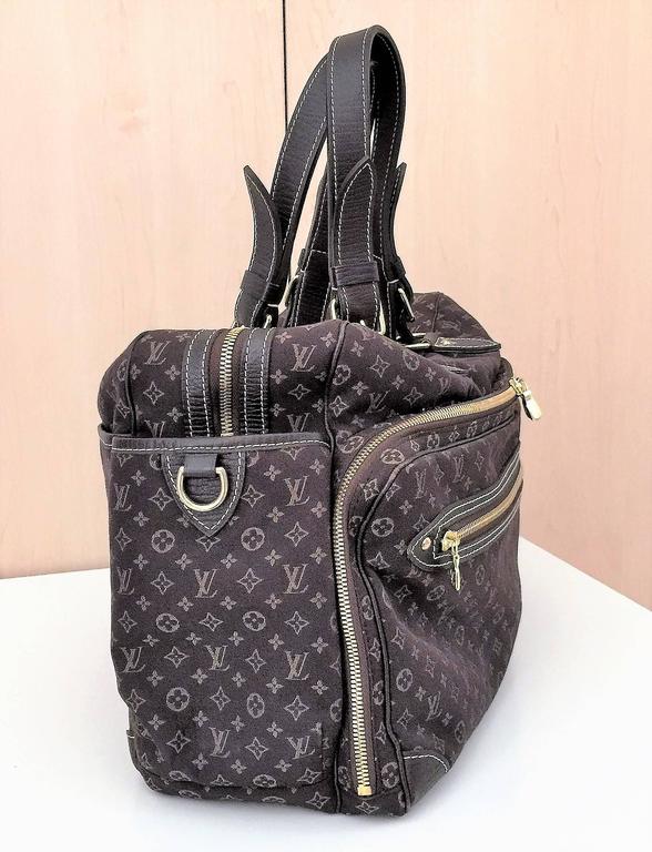 Louis Vuitton Ebene Monogram Mini Lin Canvas Sac A Langer Diaper Bag Louis  Vuitton | The Luxury Closet
