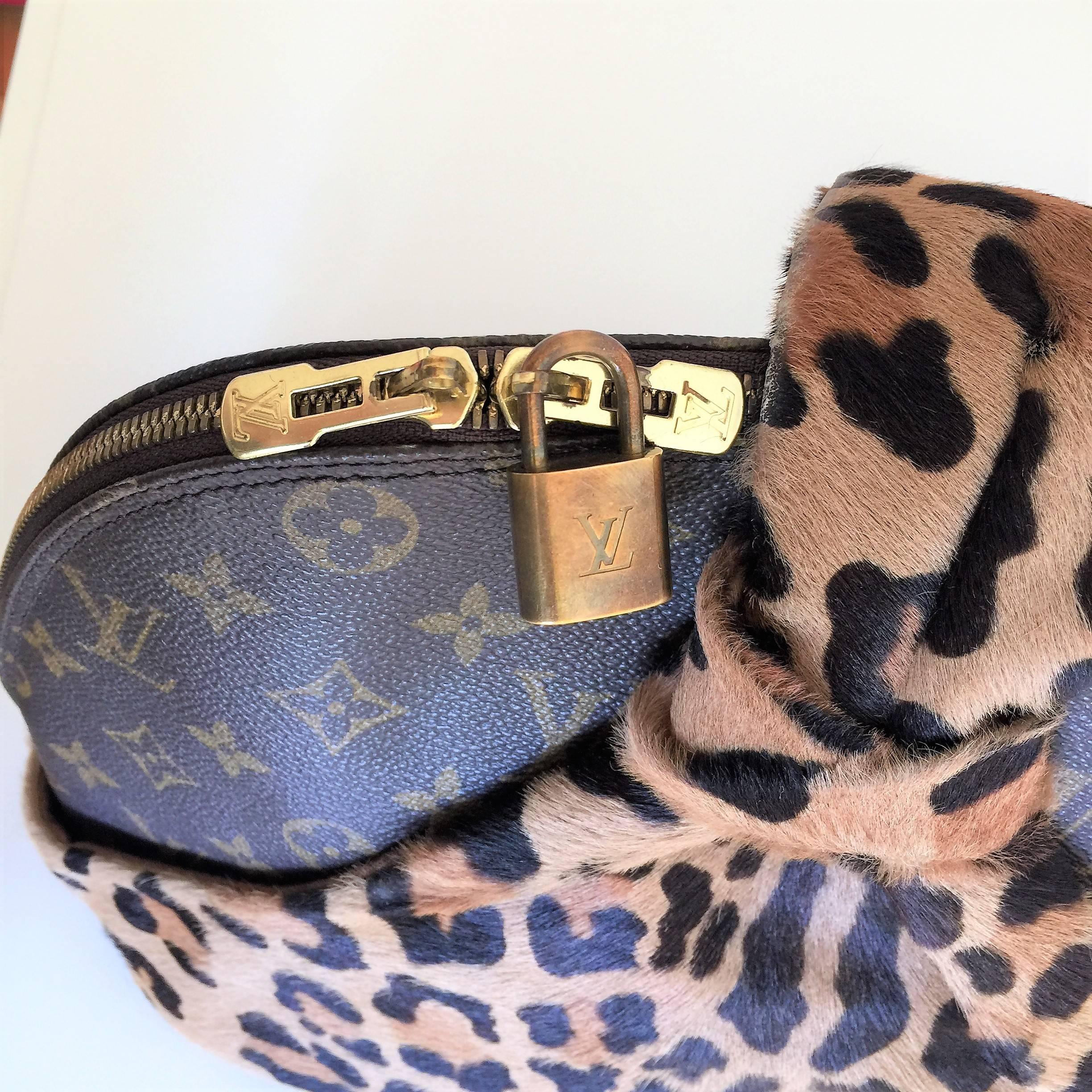 LOUIS VUITTON  Leopard Alma Hand Bag by Azzedine Alaïa 5