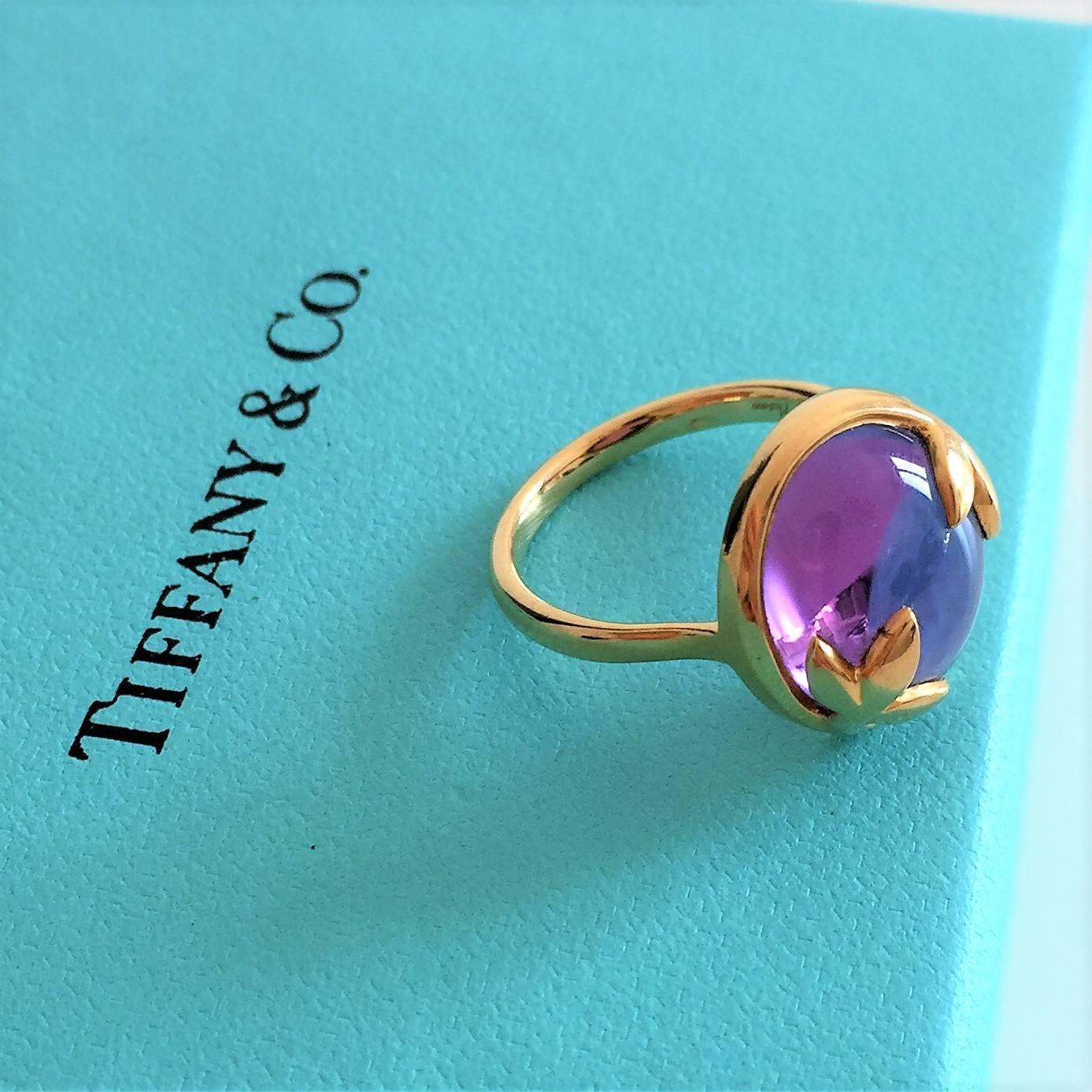 tiffany olive leaf ring rose gold