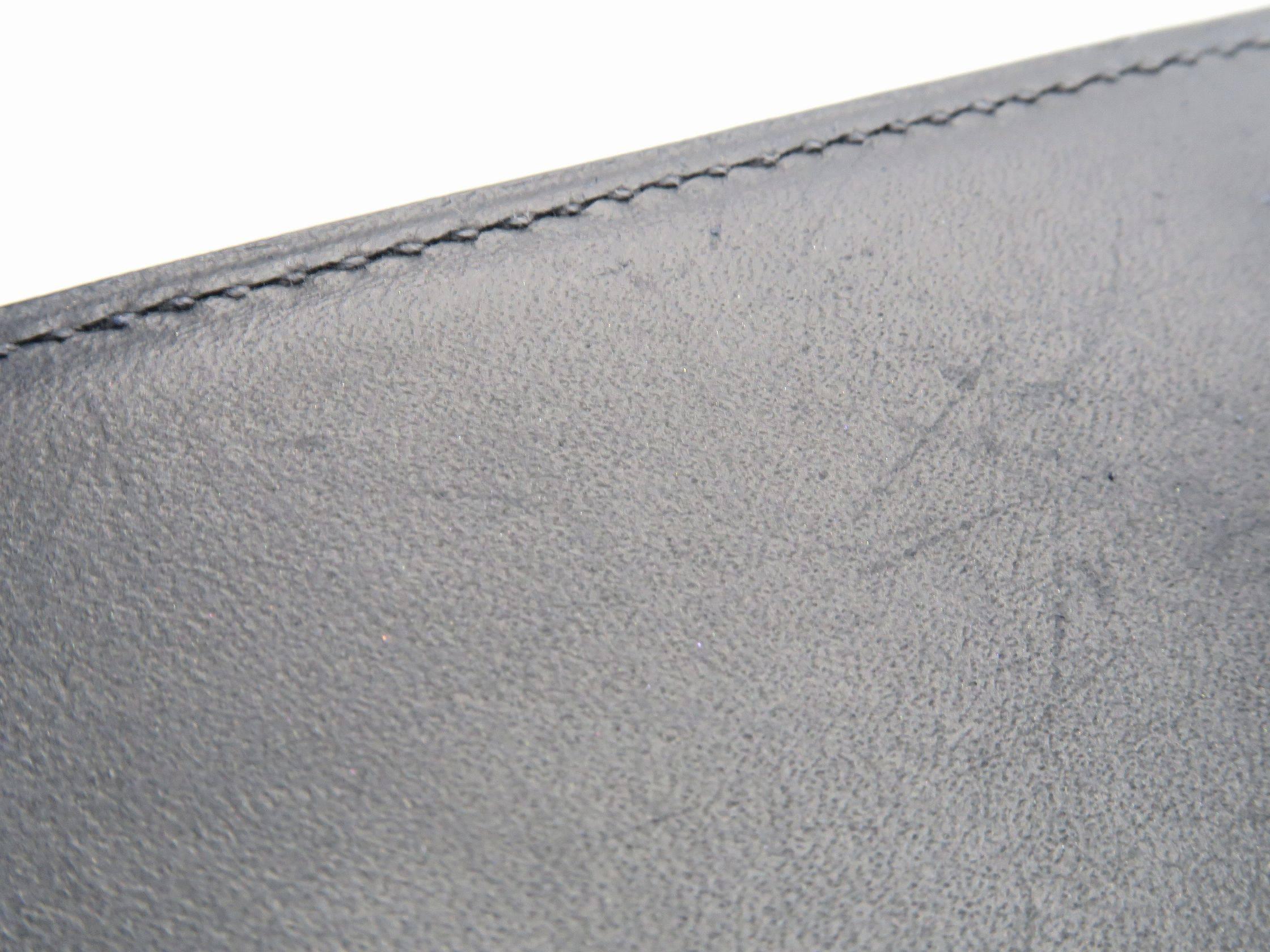 Hermes Kelly 32 Bleu Indigo Nave Box Calf Leather GHW Top Handle Bag For Sale 3