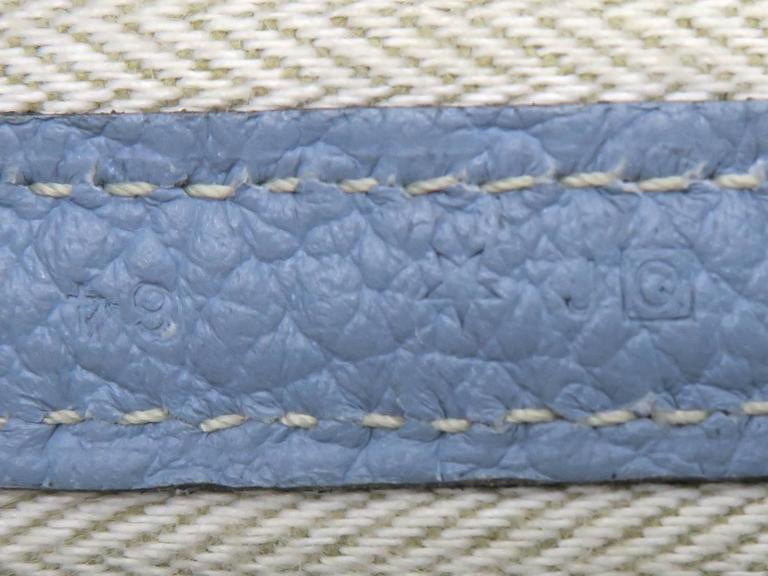 HERMES GARDEN PARTY PM Manufacture de Boucleries Negonda leather Blue –  BRANDSHOP-RESHINE