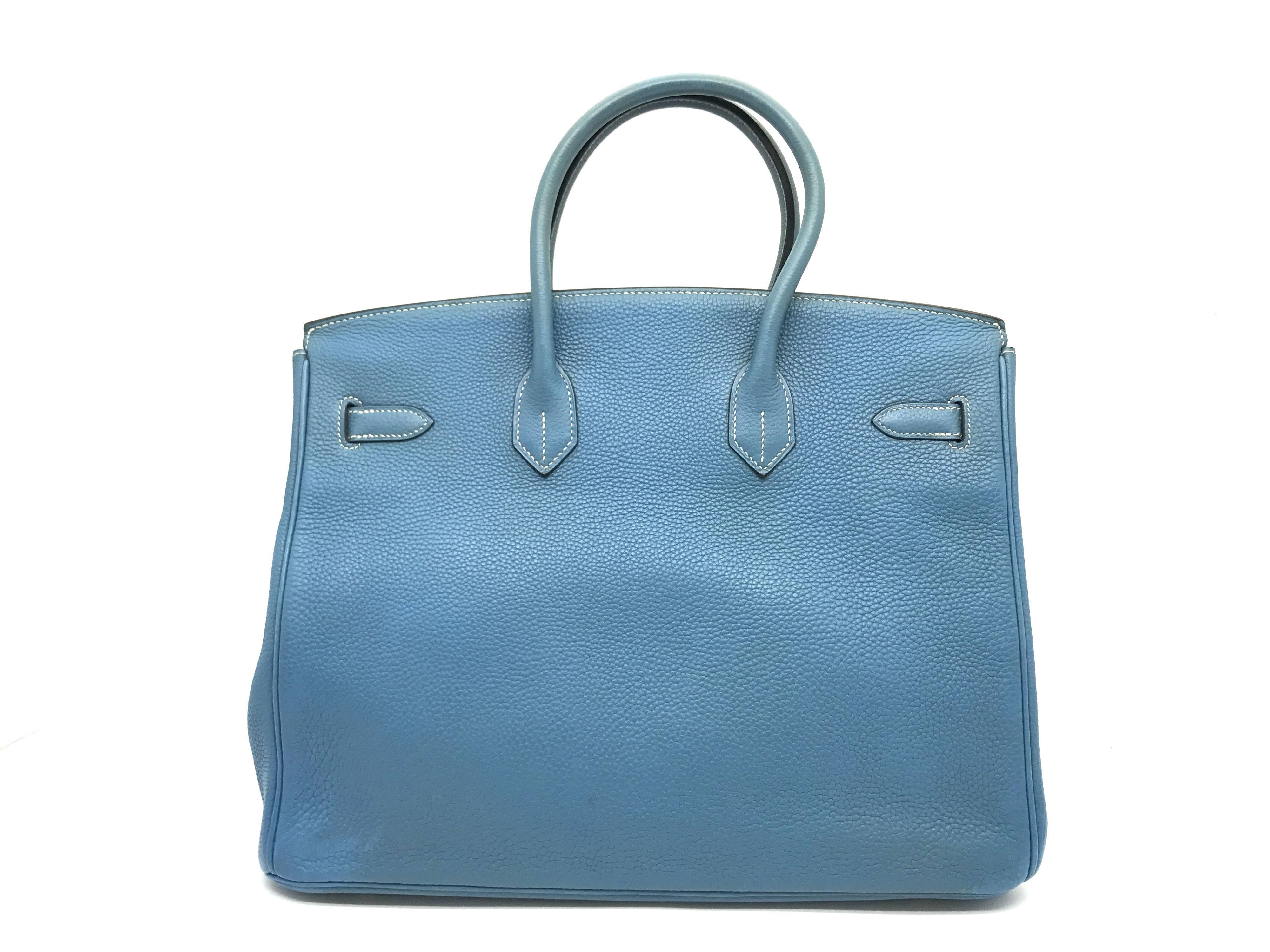 hermes birkin 35 blue