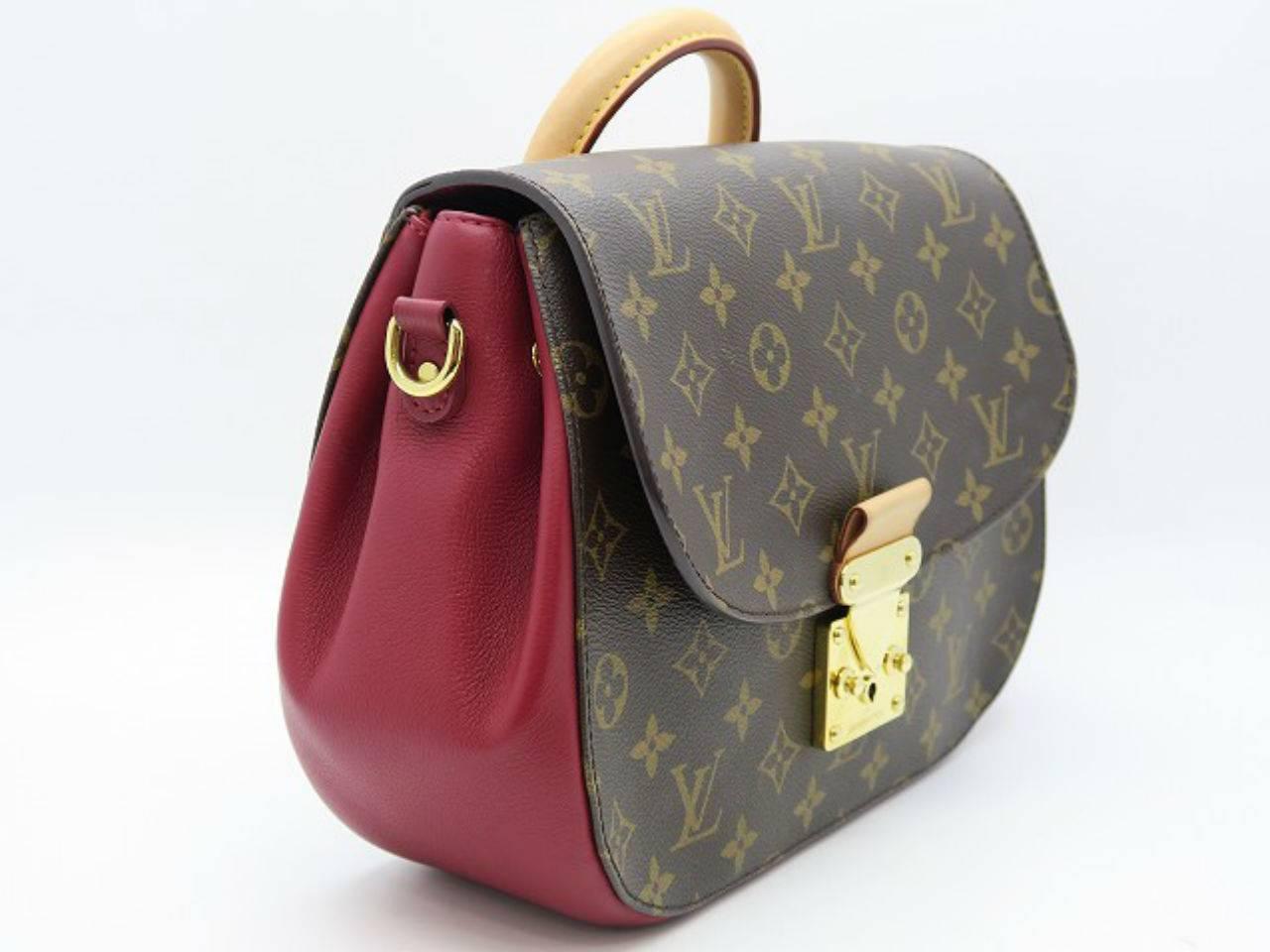 Color: Monogram brown 

Material: Monogram canvas

Condition: Rank A 
Overall: Good, few minor defects
Surface: Good
Corners: Good
Edges: Good
Handles/Straps: Minor Scratches & Stains
Hardware: Minor Scratches
Bottom: Minor Scratches &