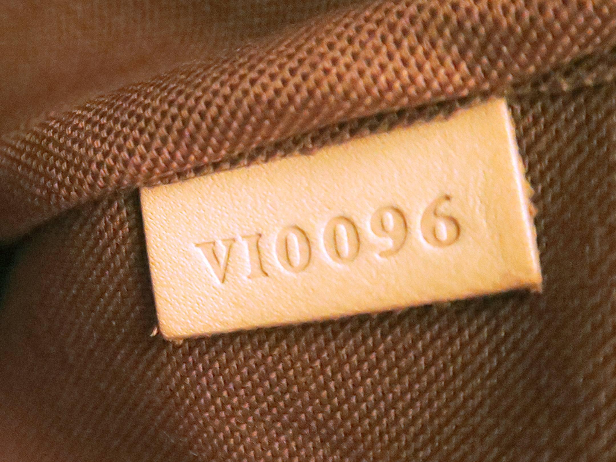 Louis Vuitton Lockit Horizontal Brown Monogram Canvas Tote Bag 3