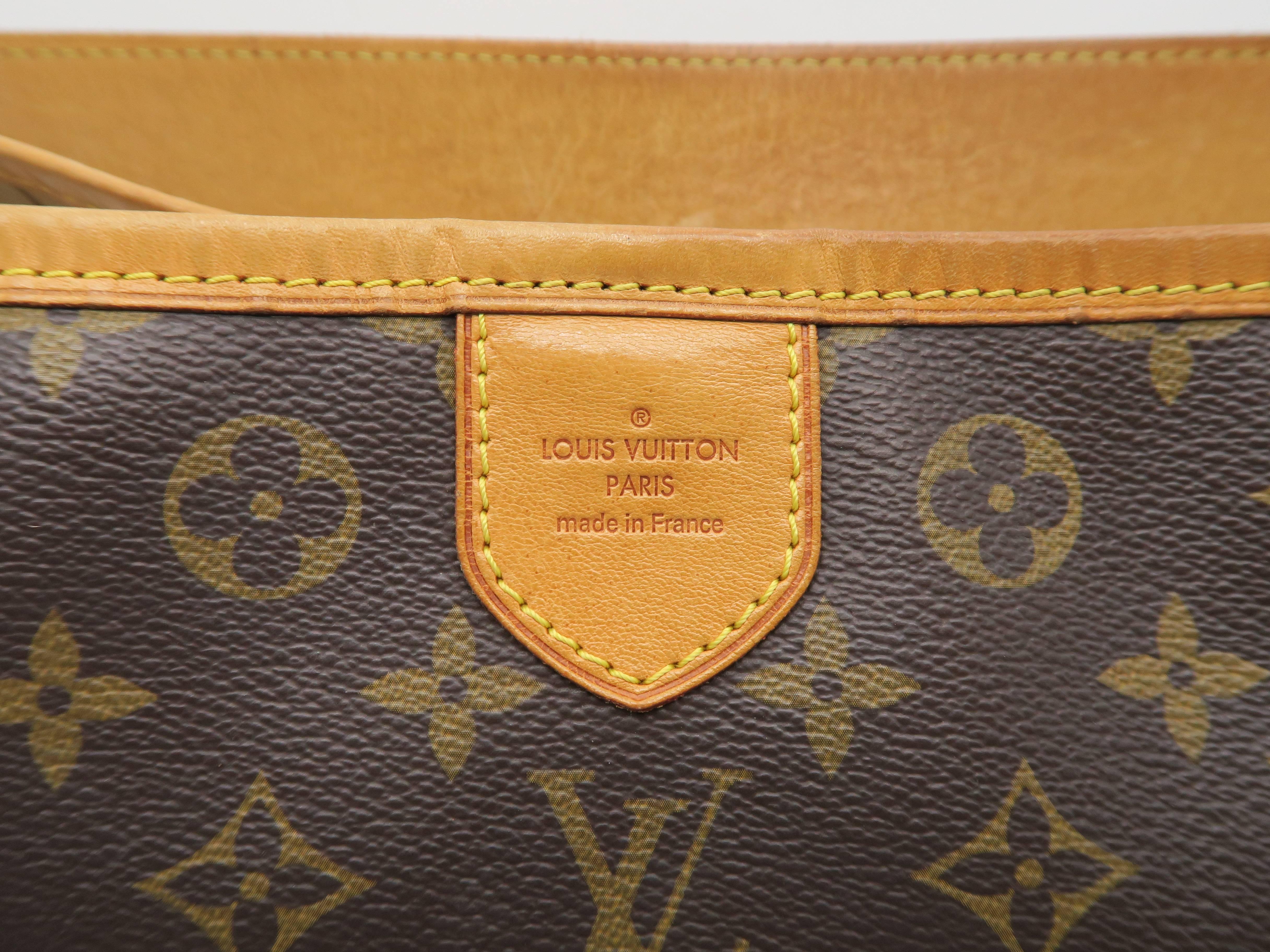 Louis Vuitton Delightful PM Brown Monogram Canvas Shoulder Bag 4