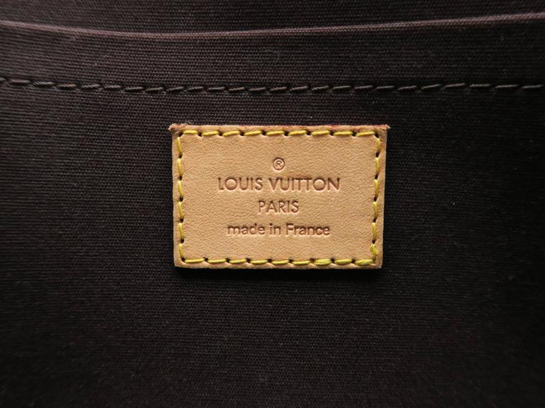 Louis Vuitton, Bags, Louis Vuitton Bags Vernis Tote Bag Rosewood Red  Champagne