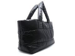 Chanel Coco Cocoon Charcoal Black Nylon Tote Bag