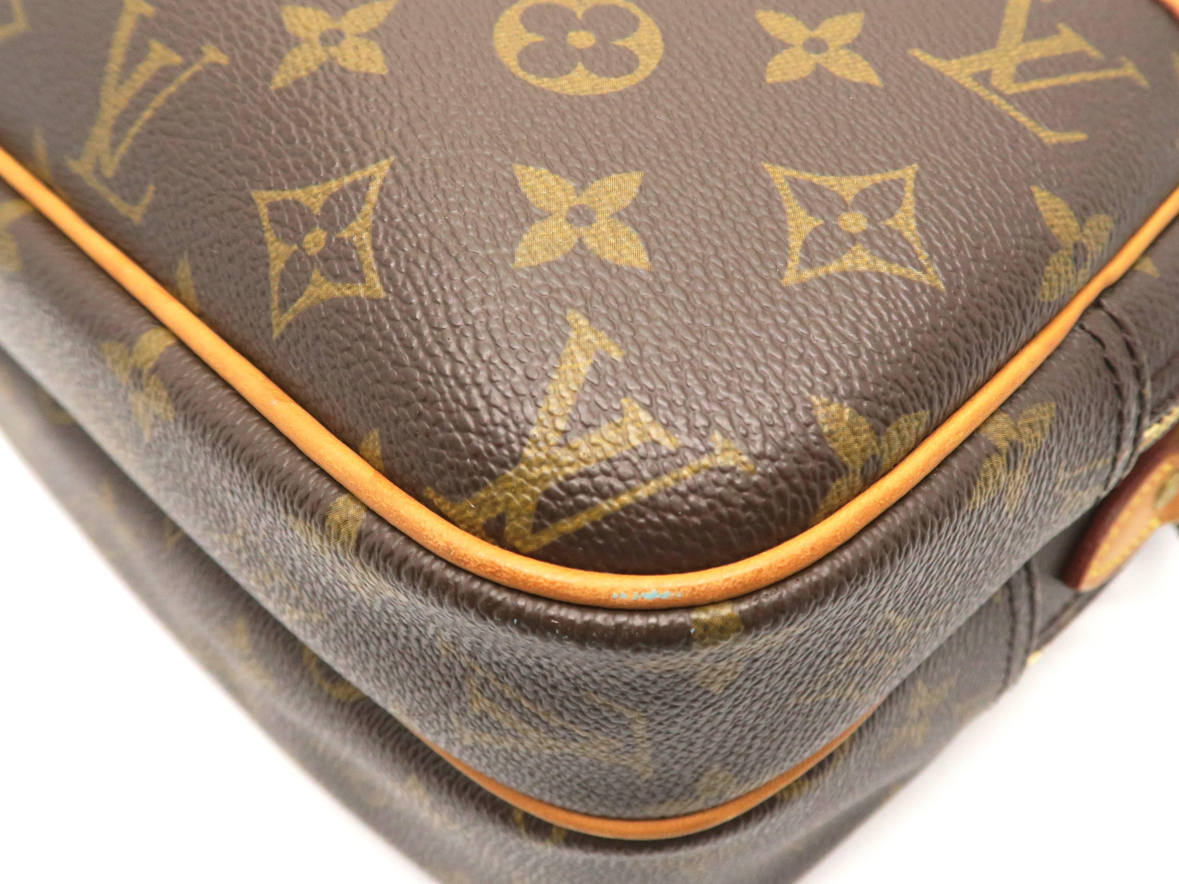 Women's or Men's Louis Vuitton Reporter Brown Monogram Canvas Shoulder Bag