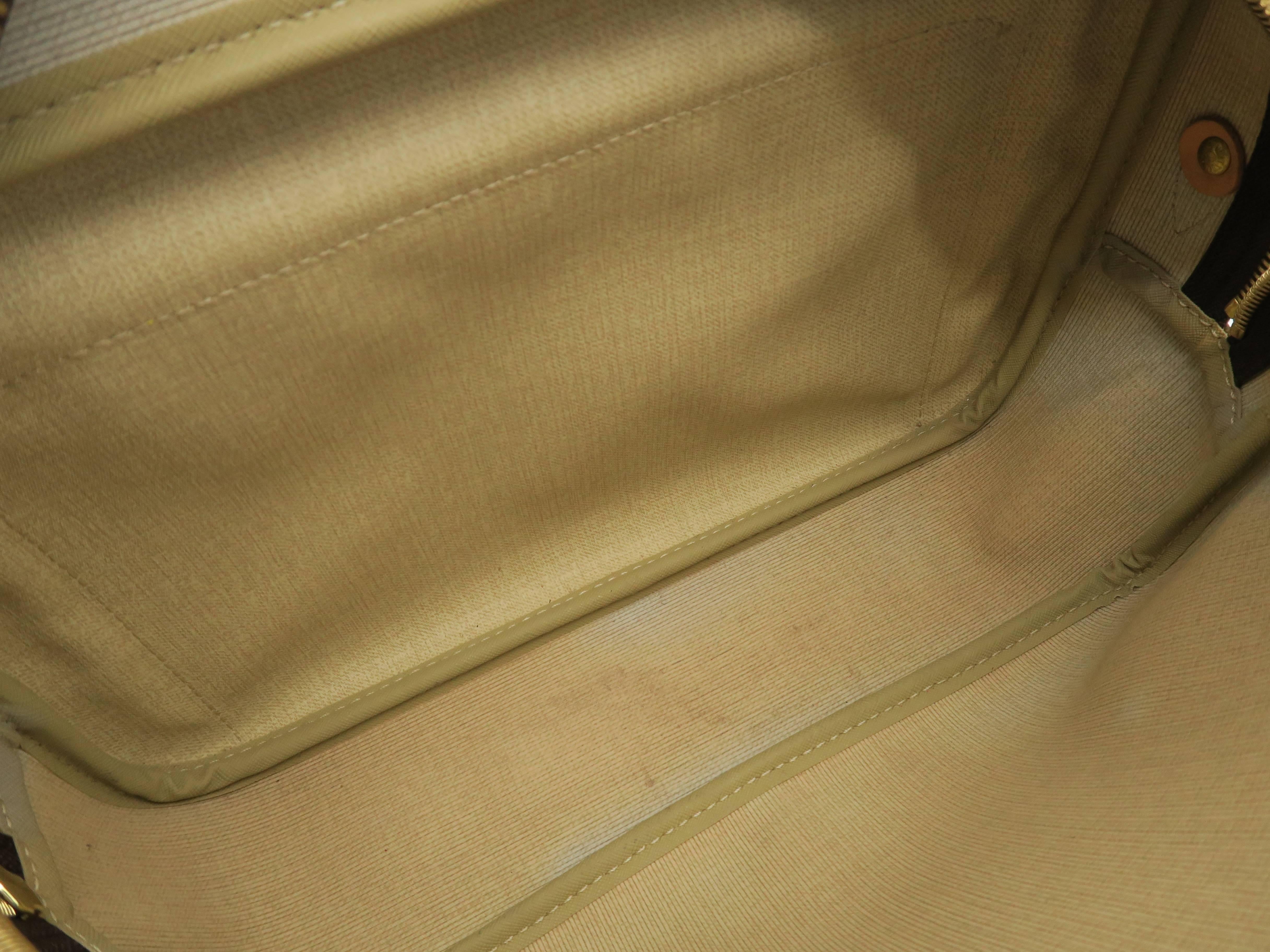Louis Vuitton Reporter Brown Monogram Canvas Shoulder Bag 4