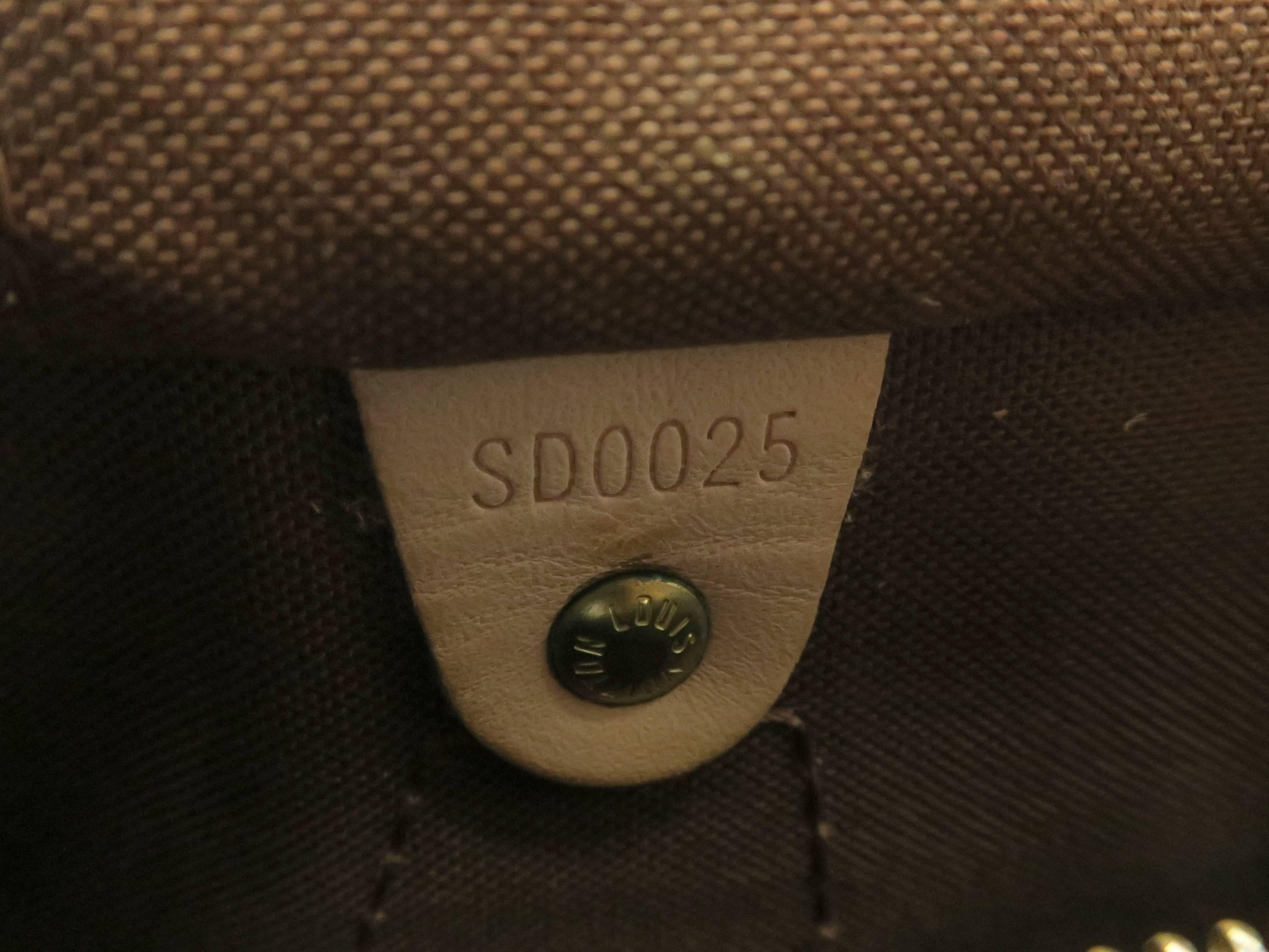 Louis Vuitton Speedy 30 Brown Monogram Handbag For Sale 2