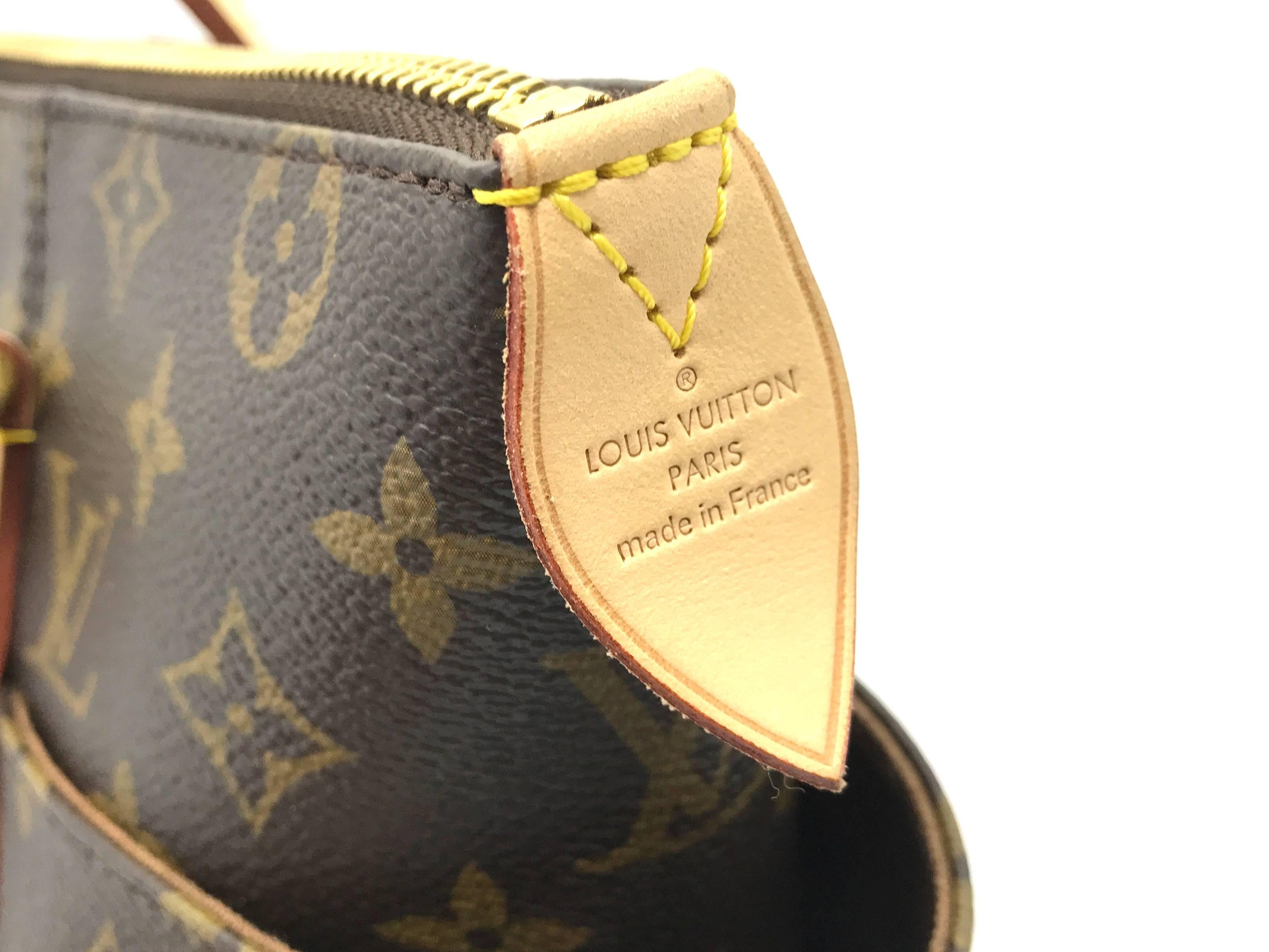 Louis Vuitton Totally PM Brown Monogram Canvas Shoulder Bag For Sale 3