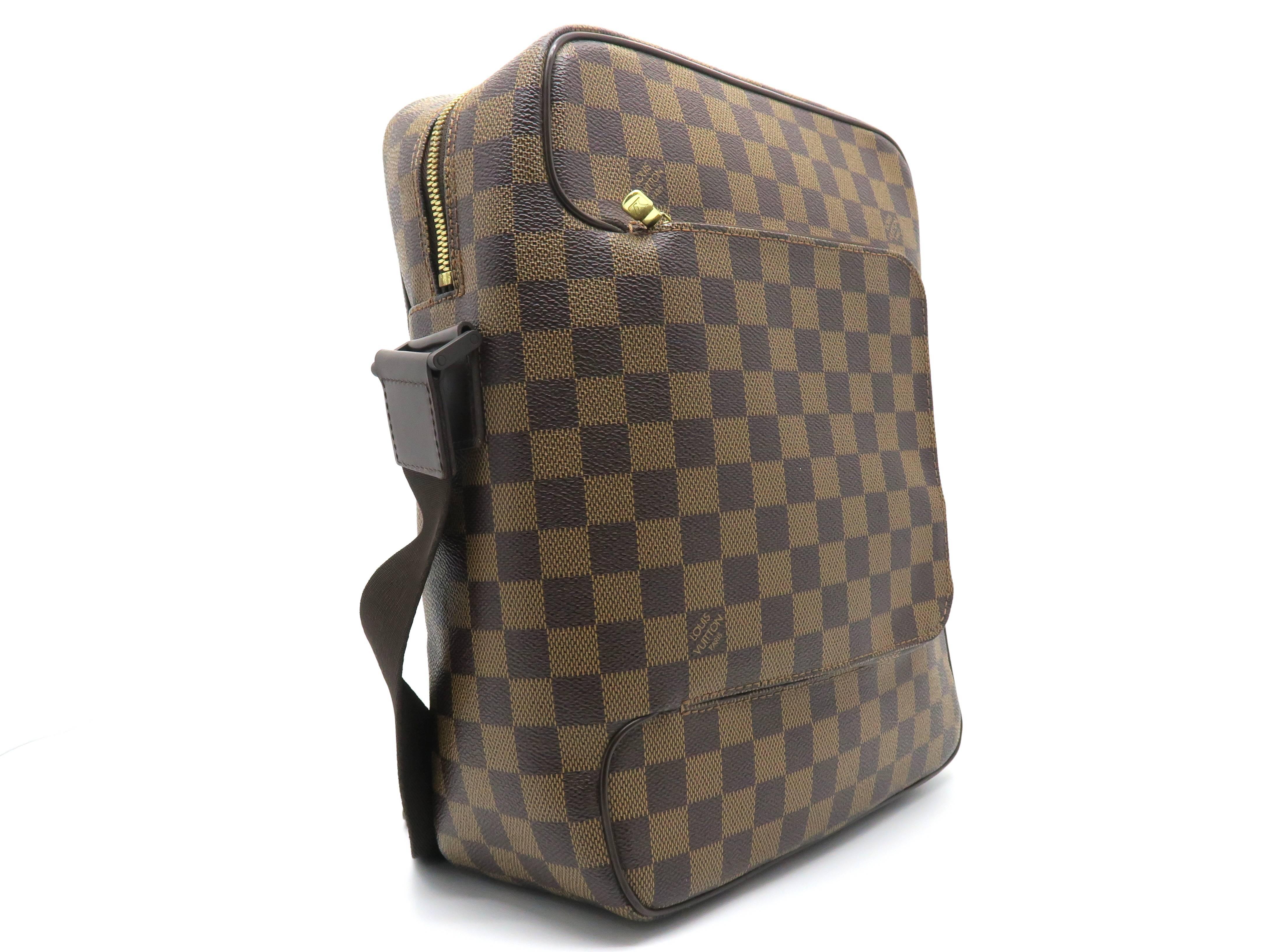Color: Brown

Material: Damier

Condition: Rank A 
Overall: Good, few minor defects 
Surface: Good
Corners: Good
Edges: Good
Handles/Straps: Good
Hardware: Minor Scratches


Dimension: W24.5 × H31 × D10cm（W9.6" × H12.2" ×