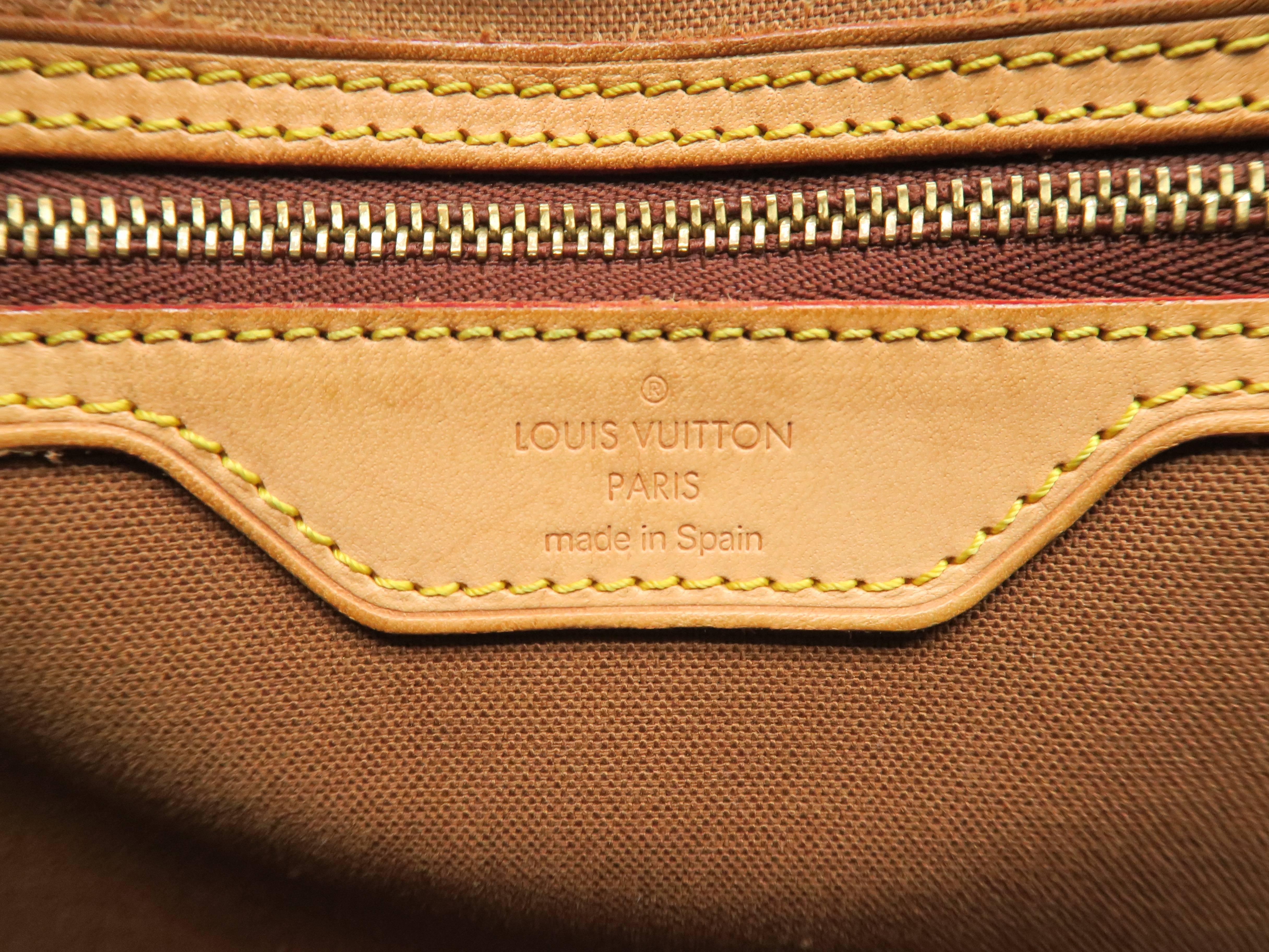 Louis Vuitton Abbeses Brown Monogram Canvas Shoulder Bag 5