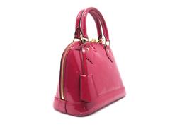 Louis Vuitton Alma BB Pink Vernis Satchel
