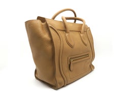 Celine Luggage Brown Calfskin Leather Handbag