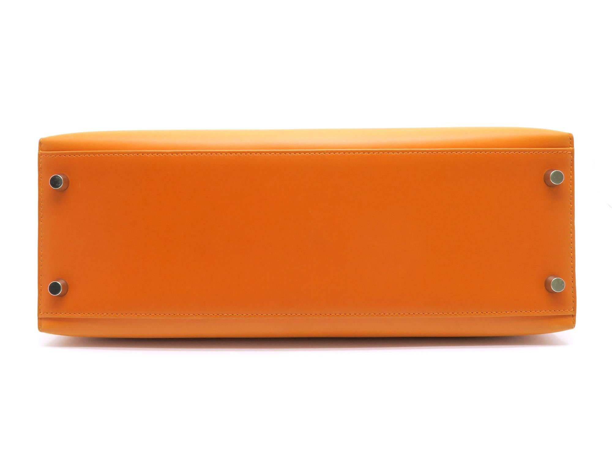 purse in orange box