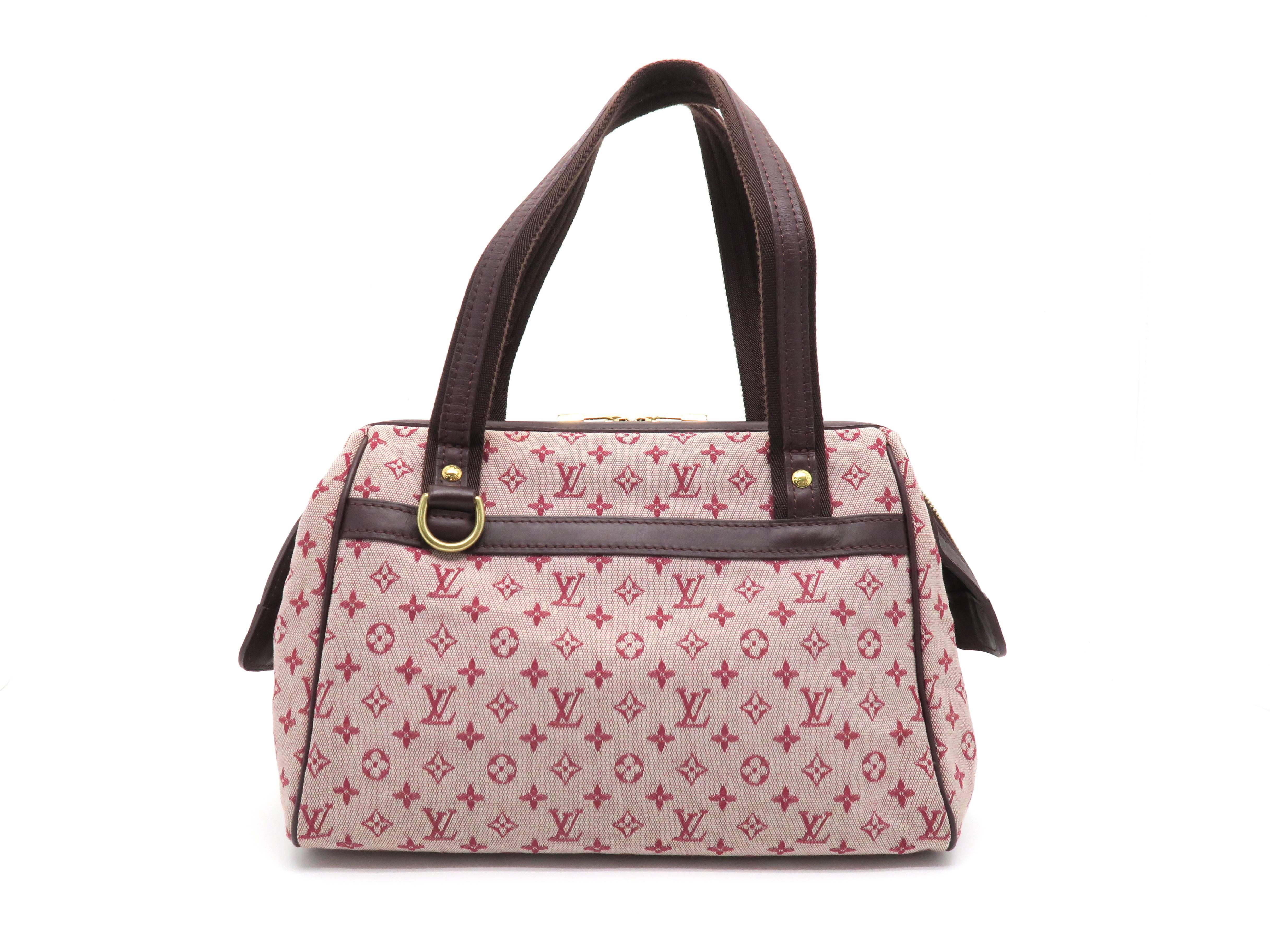Brown Louis Vuitton Josephine PM Pink Monogram Mini Shoulder Bag