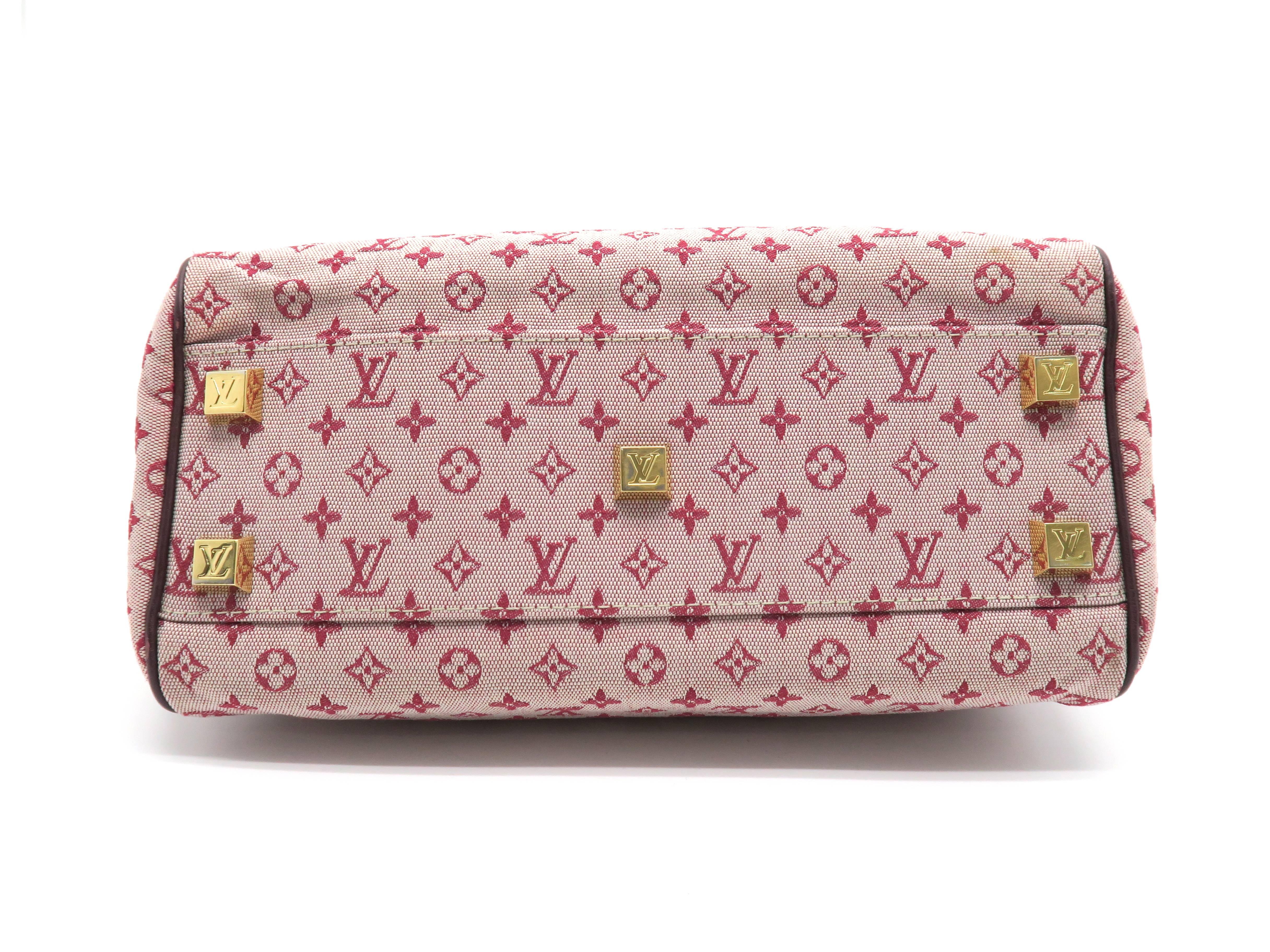 Louis Vuitton Josephine PM Pink Monogram Mini Shoulder Bag In Excellent Condition In Kowloon, HK