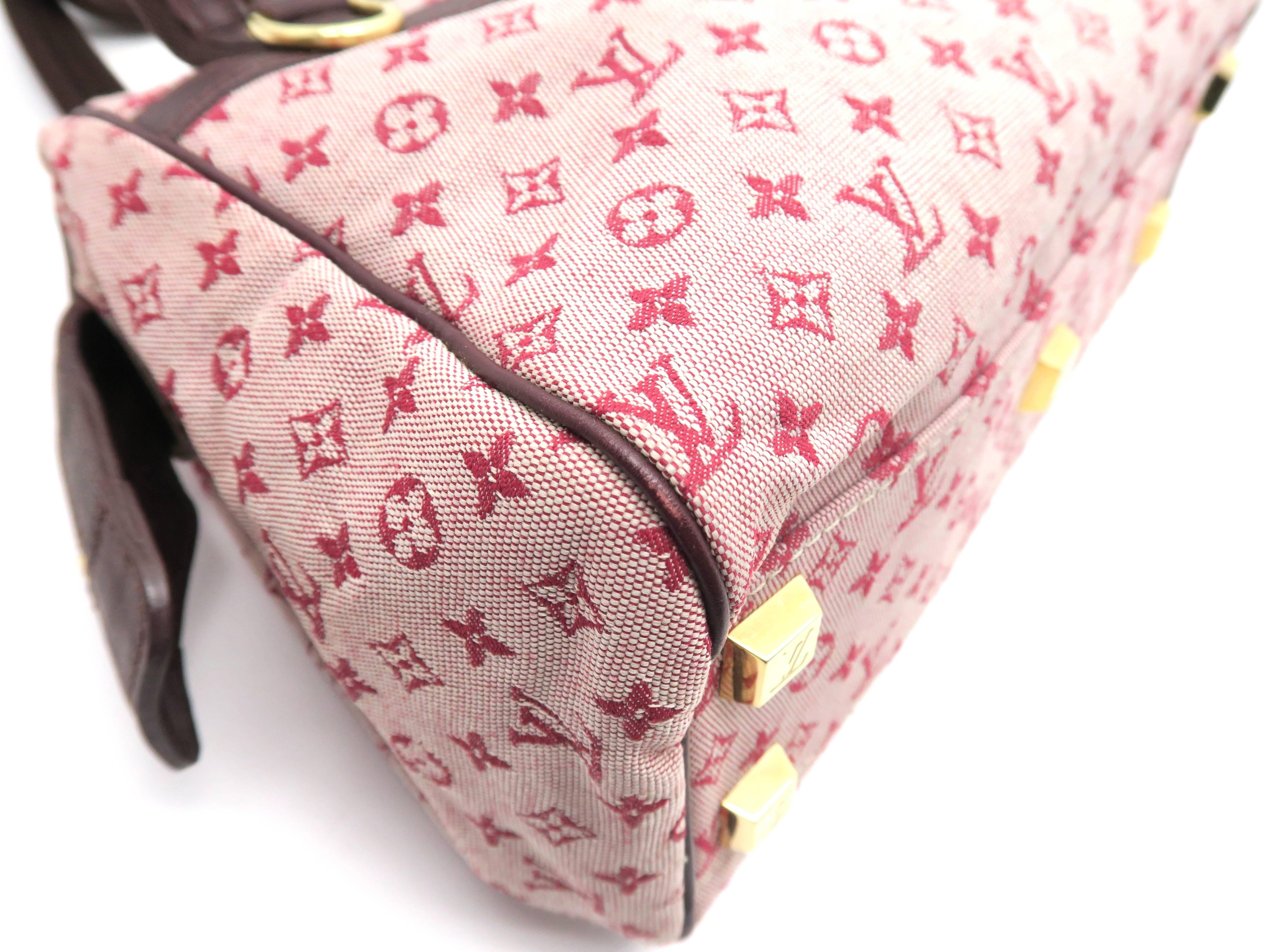 Women's Louis Vuitton Josephine PM Pink Monogram Mini Shoulder Bag