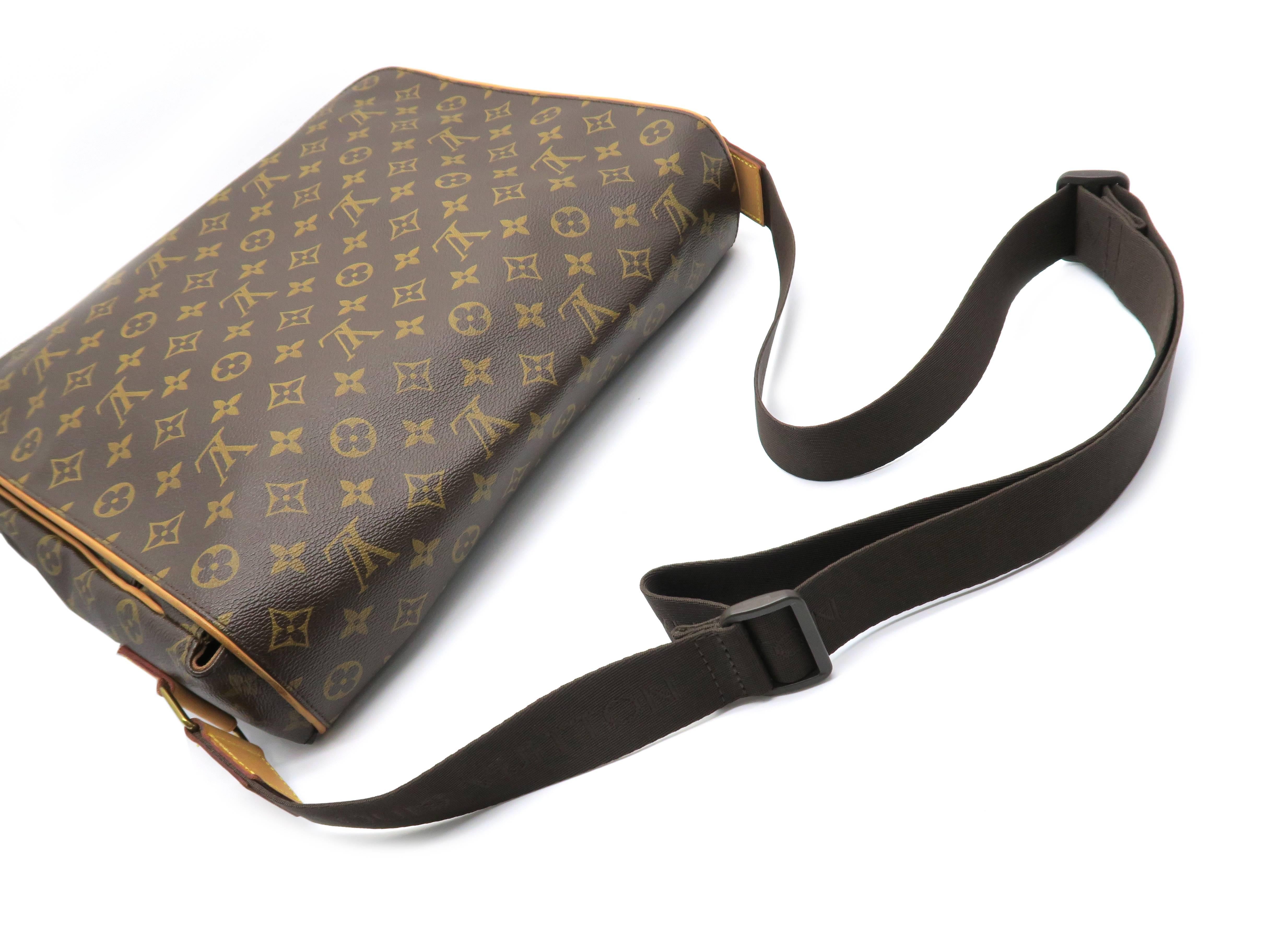 Louis Vuitton Abbesses Brown Monogram Canvas Shoulder Bag 1