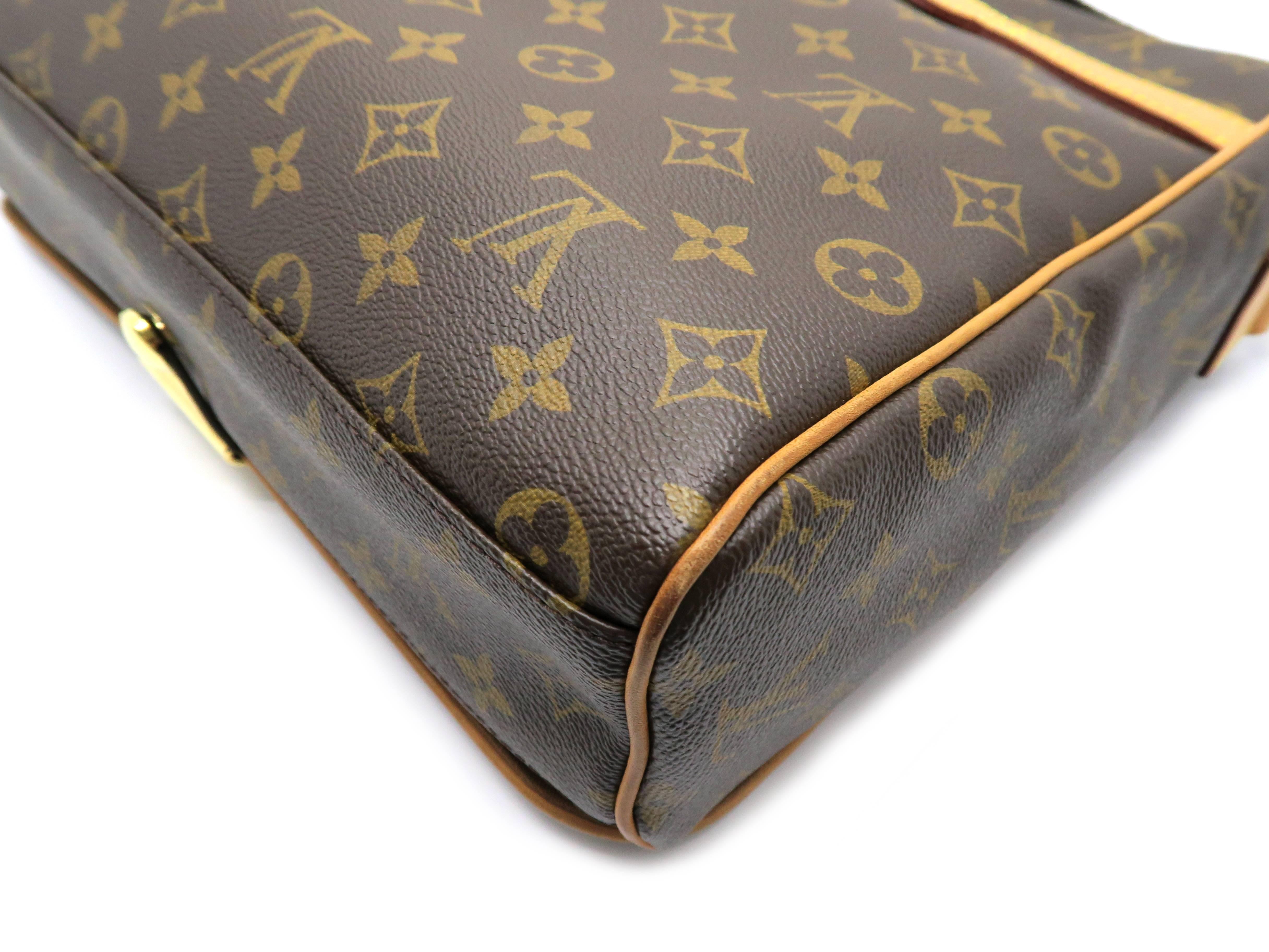 Women's or Men's Louis Vuitton Abbesses Brown Monogram Canvas Shoulder Bag